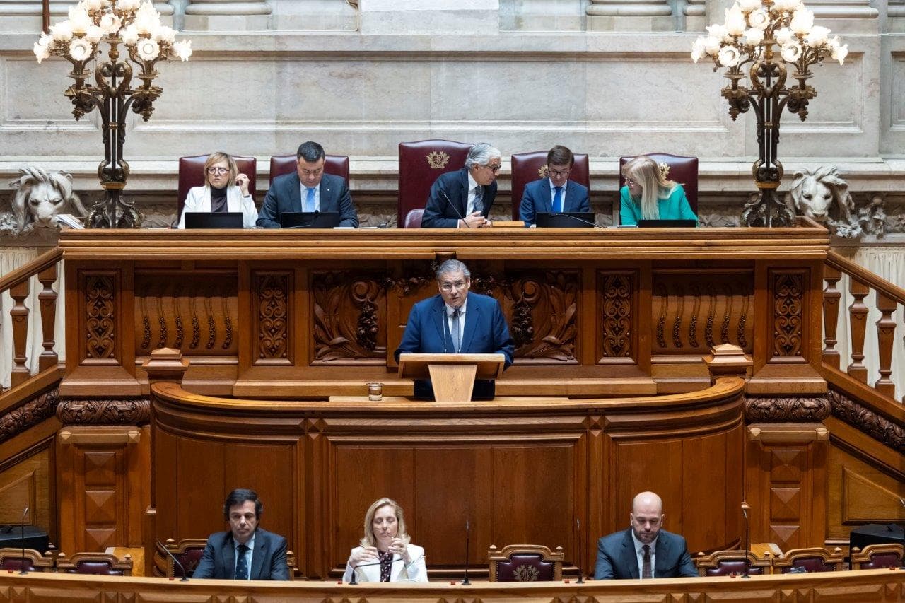 Ministro dos Assuntos Parlamentares, Carlos Abreu Amorim, na Assembleia da República, 15 maio 2026 (José Sena Goulão/Lusa)