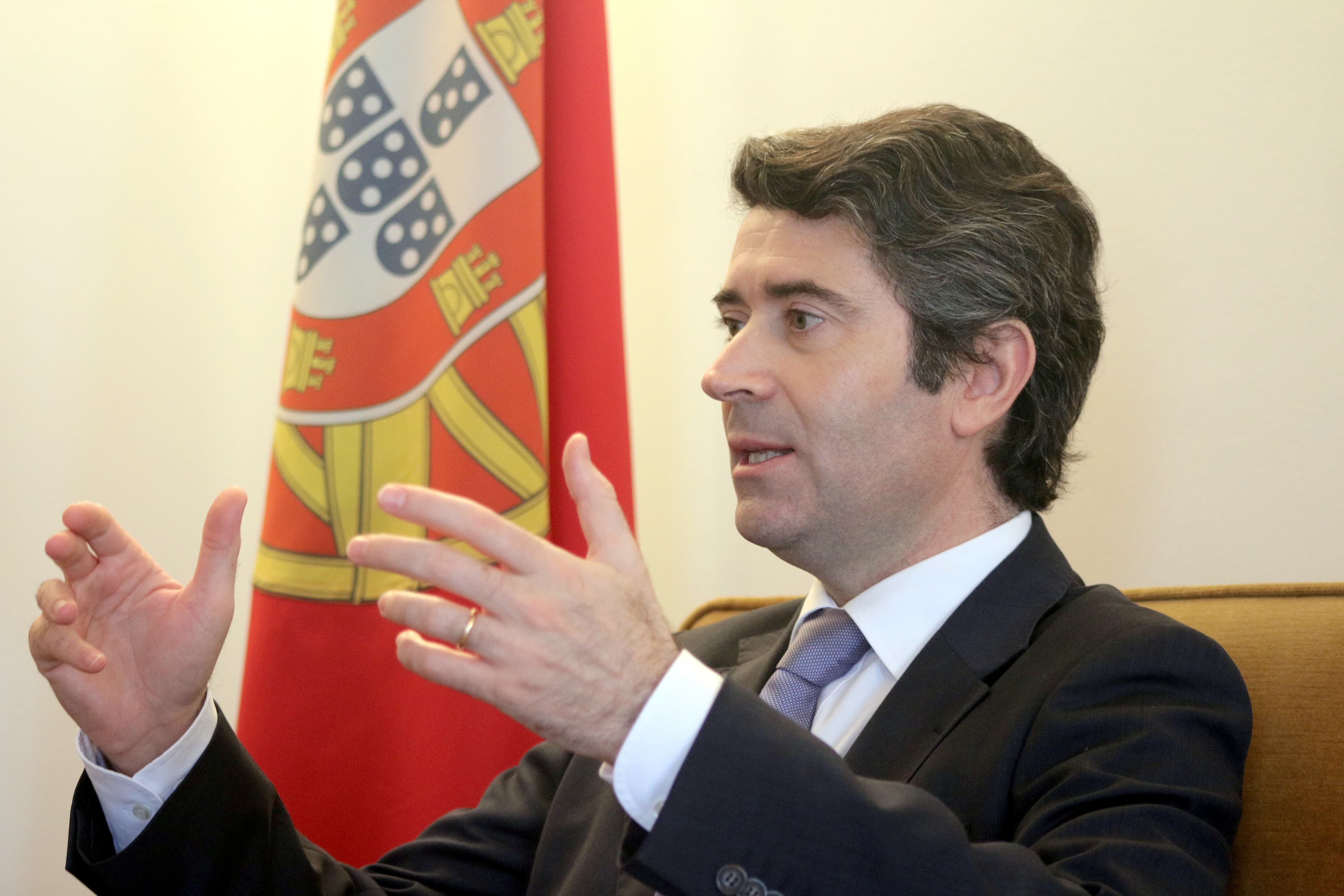 Secretário de Estado das Comunidades Portuguesas, José Luís Carneiro