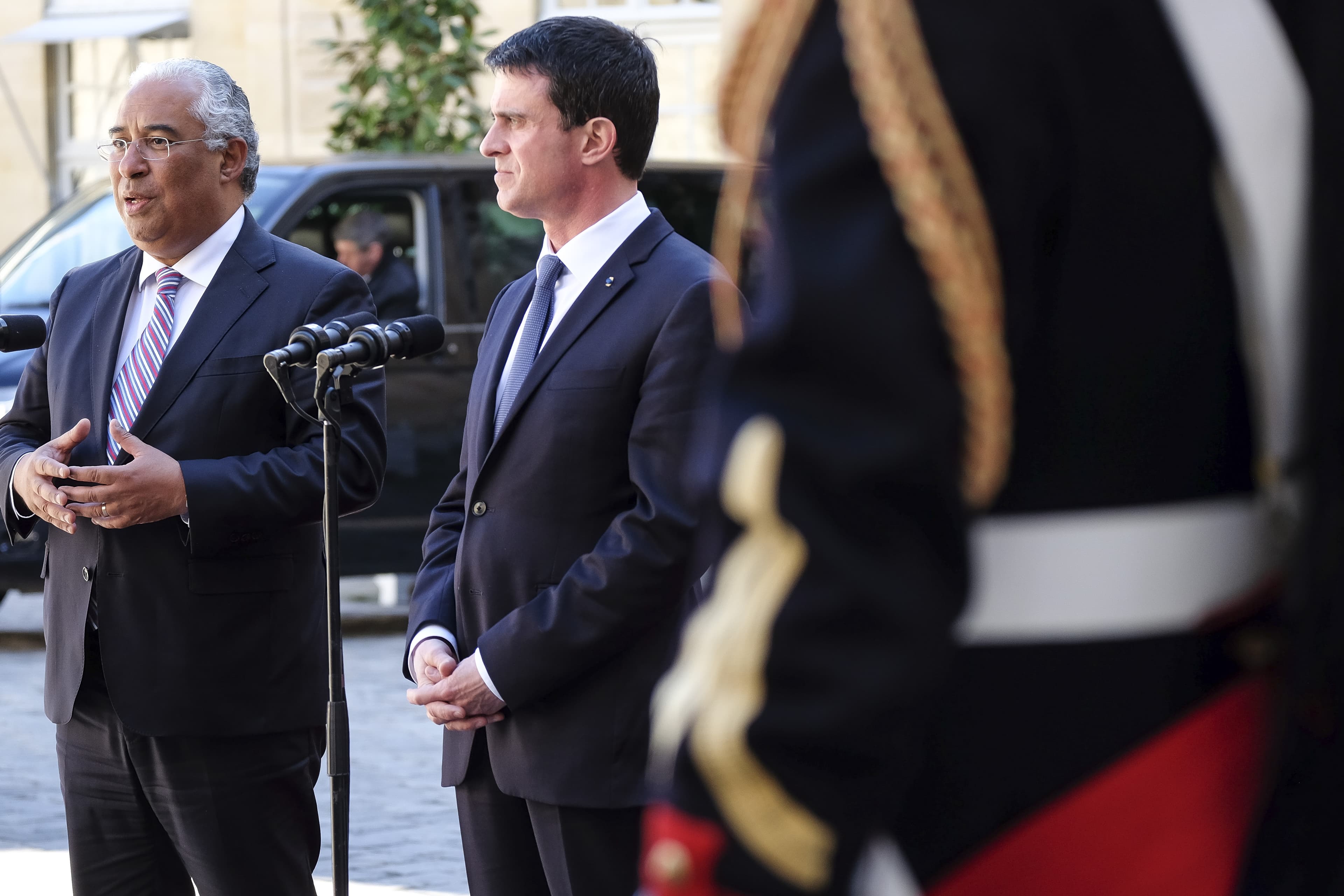 Visita a França, 18 abril 2016