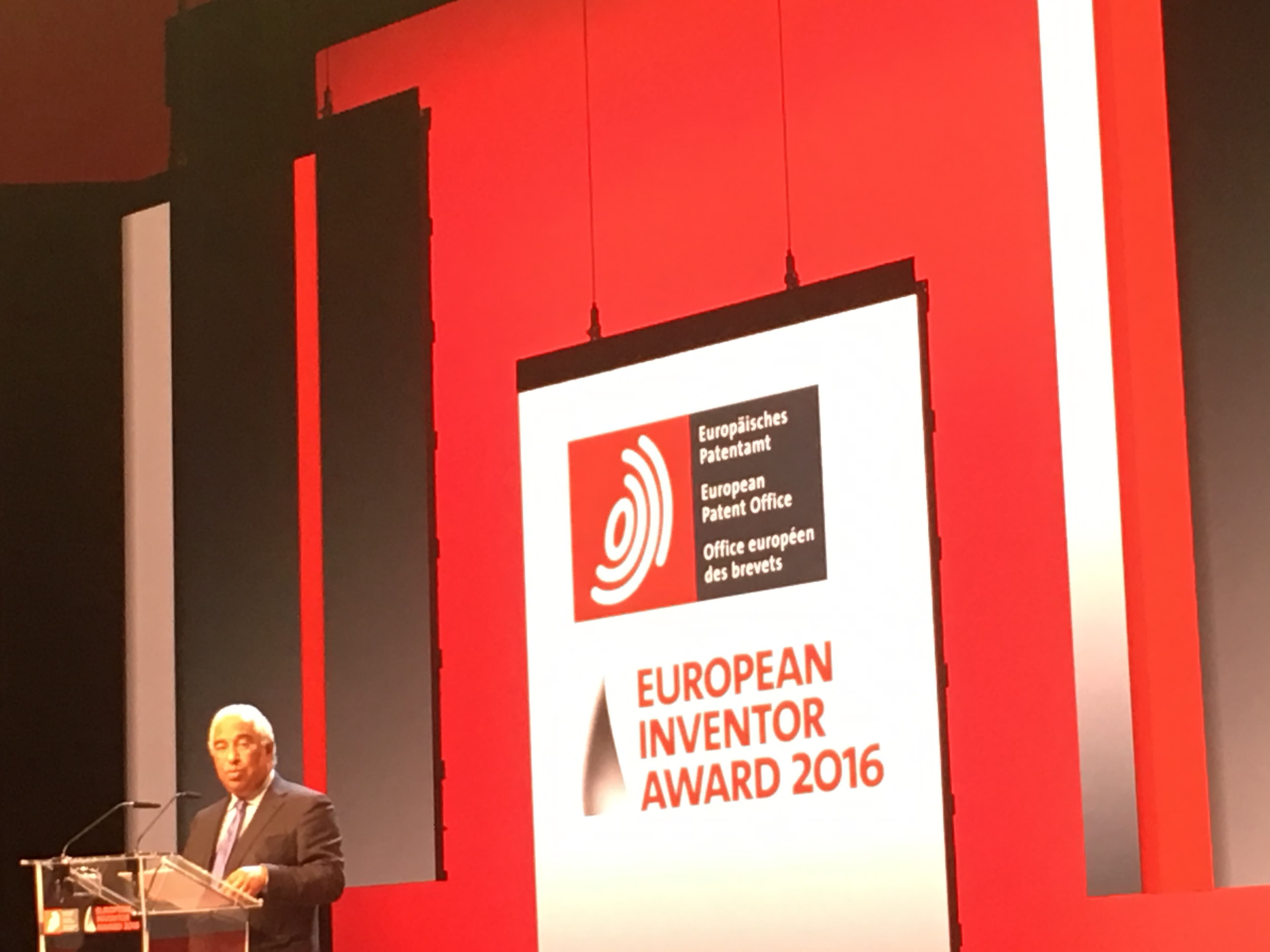 Prémios Inventor Europeu 2016, 9 junho 2016