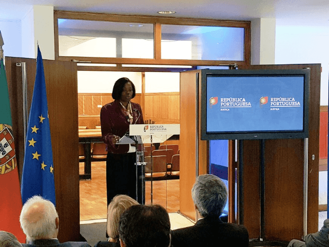 Ministra da Justiça, Francisca Van Dunem