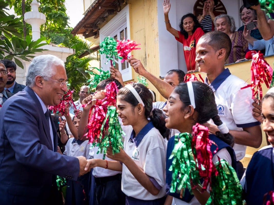 Visita oficial à Ãndia, 12 janeiro 2017