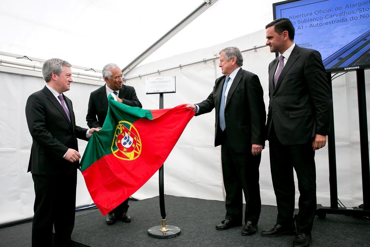 Inauguração de sublanço em Vila Nova de Gaia, 19 maio 2017