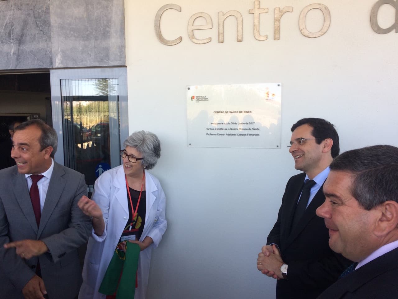 Centro de Saúde de Sines, 8 junho 2017