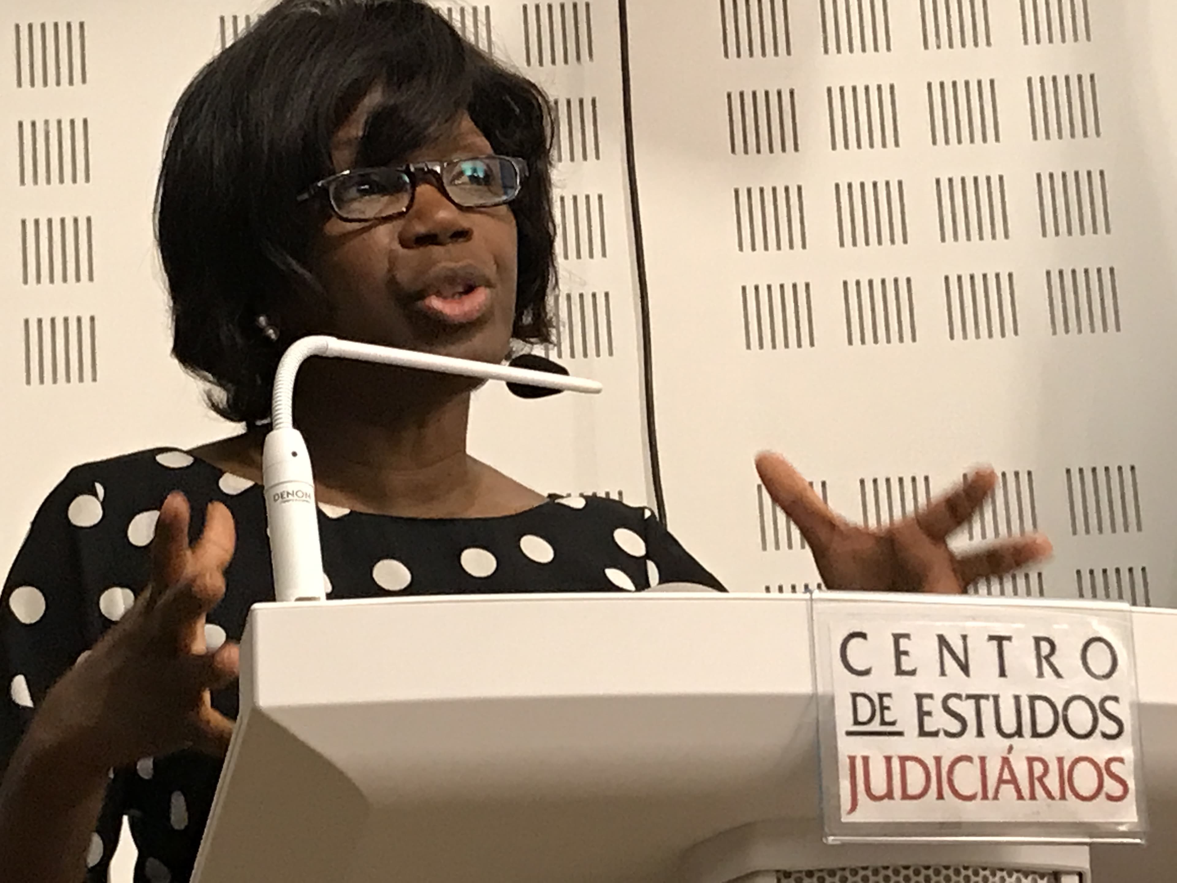 Ministra da Justiça, Francisca Van Dunem