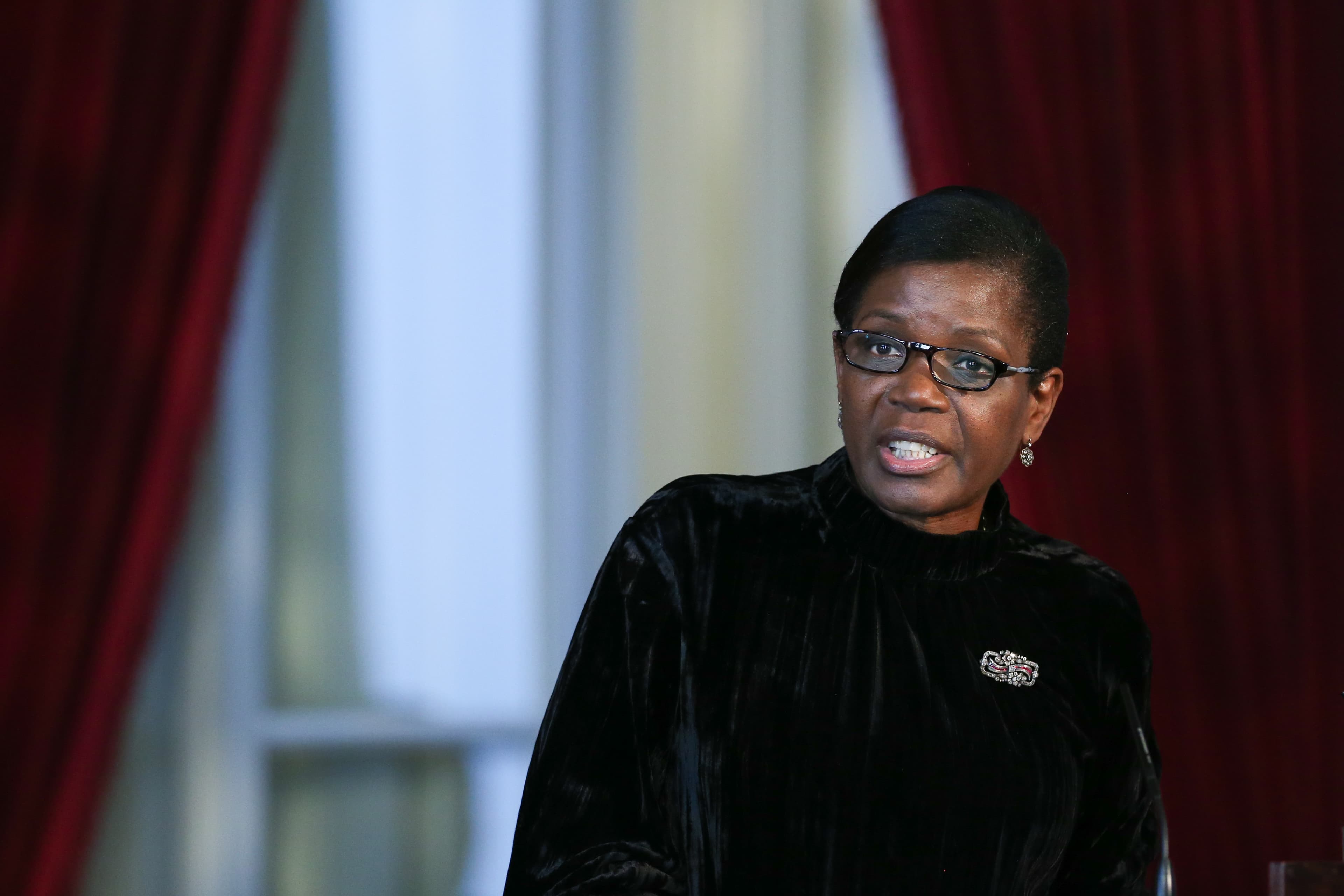 Ministra da Justiça, Francisca Van Dunem, na abertura do ano judicial, Lisboa, 18 janeiro 2018 (Foto: Manuel de Almeida/Lusa)