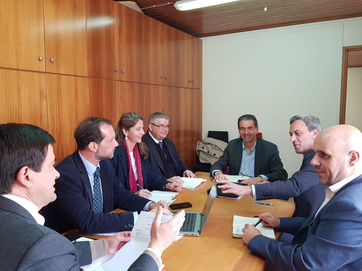 Ministro da Ciência, Tecnologia e Ensino Superior, Manuel Heitor, na assembleia geral do Centro Internacional de Investigação do Atlântico, Ilha Terceira, 12 janeiro 2019