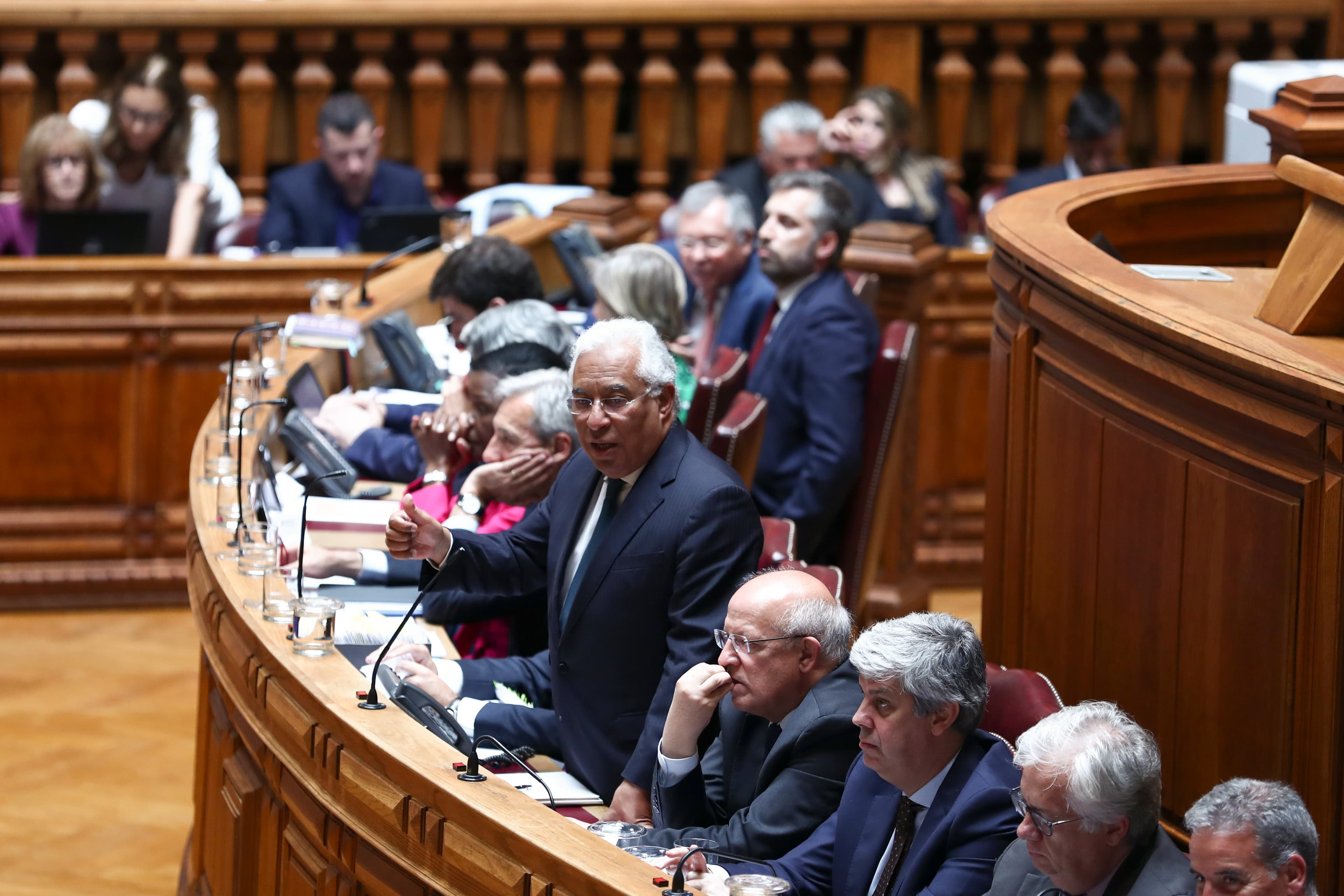 Primeiro-Ministro António Costa do debate quinzenal, Assembleia da República, 18 junho 2019 (Foto: António Cotrim/Lusa)