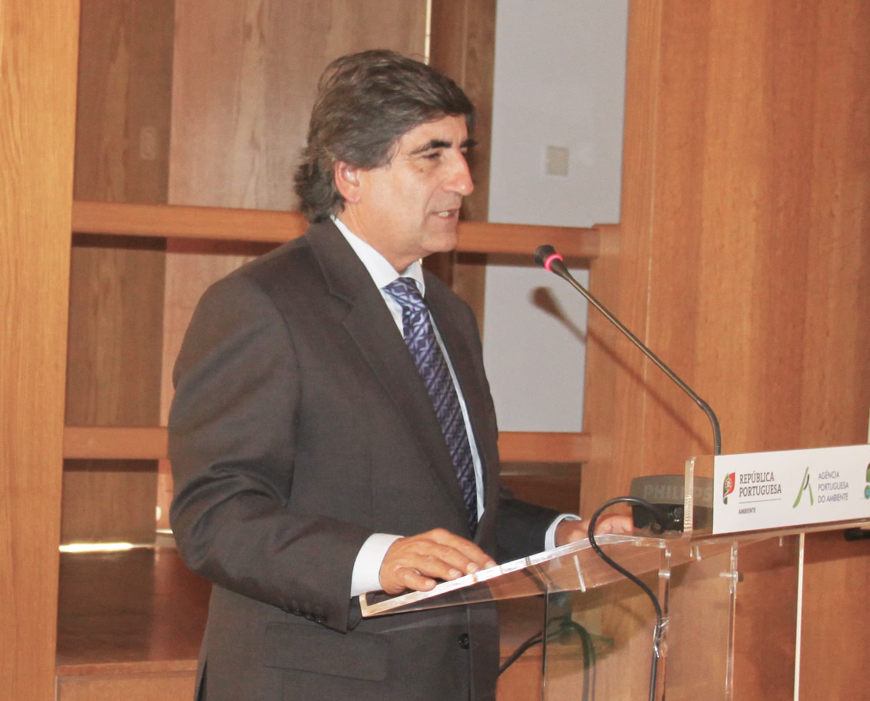 Secretário de Estado do Ambiente, Carlos Martins, na apresentação do Relatório do Estado do Ambiente 2017, Lisboa, 18 janeiro 2018