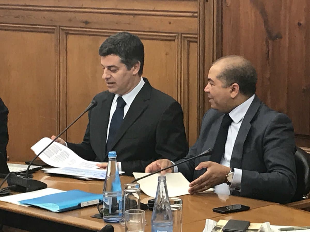 Ministro da Economia, Manuel Caldeira Cabral, numa audição da Comissão de Economia, Inovação e Obras Públicas da Assembleia da República, Lisboa, 17 abril 2018