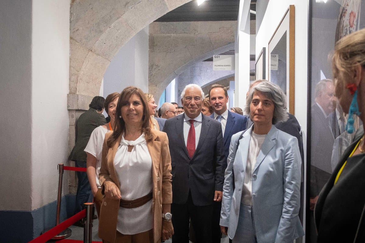 Primeiro-Ministro António Costa e Ministra da Cultura, Graça Fonseca, na inauguração da ArCo Lisboa, 15 maio 2019 (Foto: Paulo Vaz Henriques)