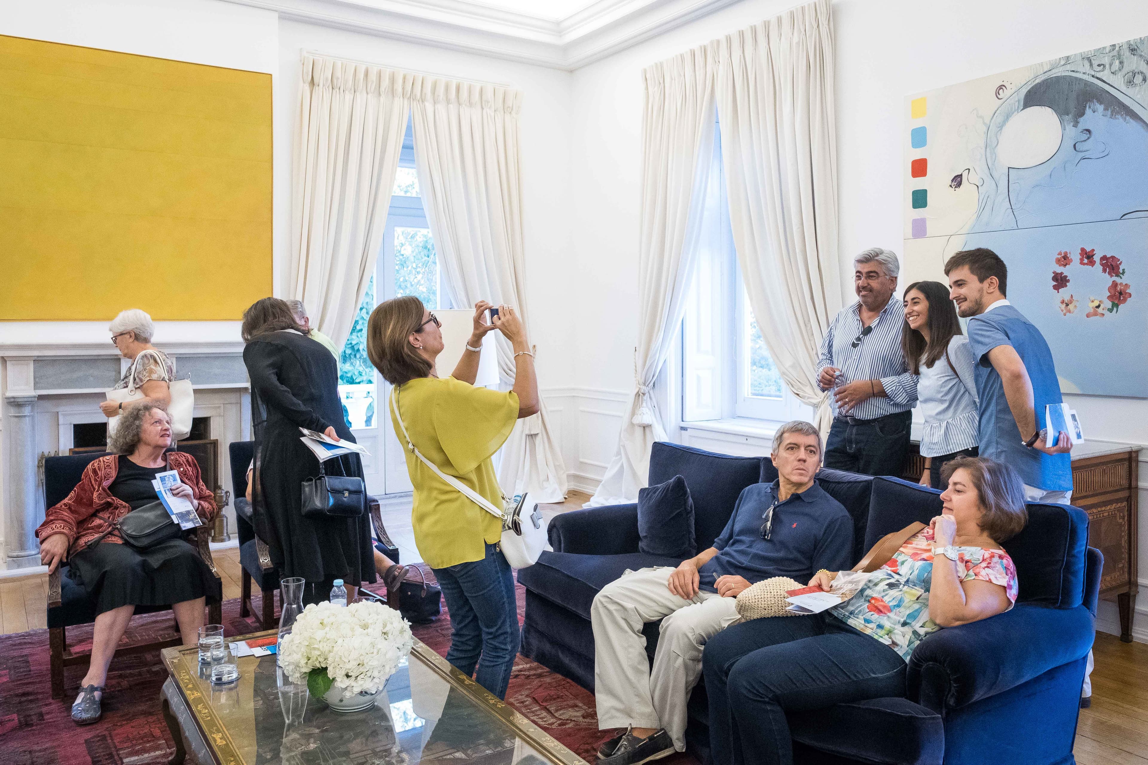 Arte em São Bento, 5 outubro 2017 (Foto: Paulo Vaz Henriques)
