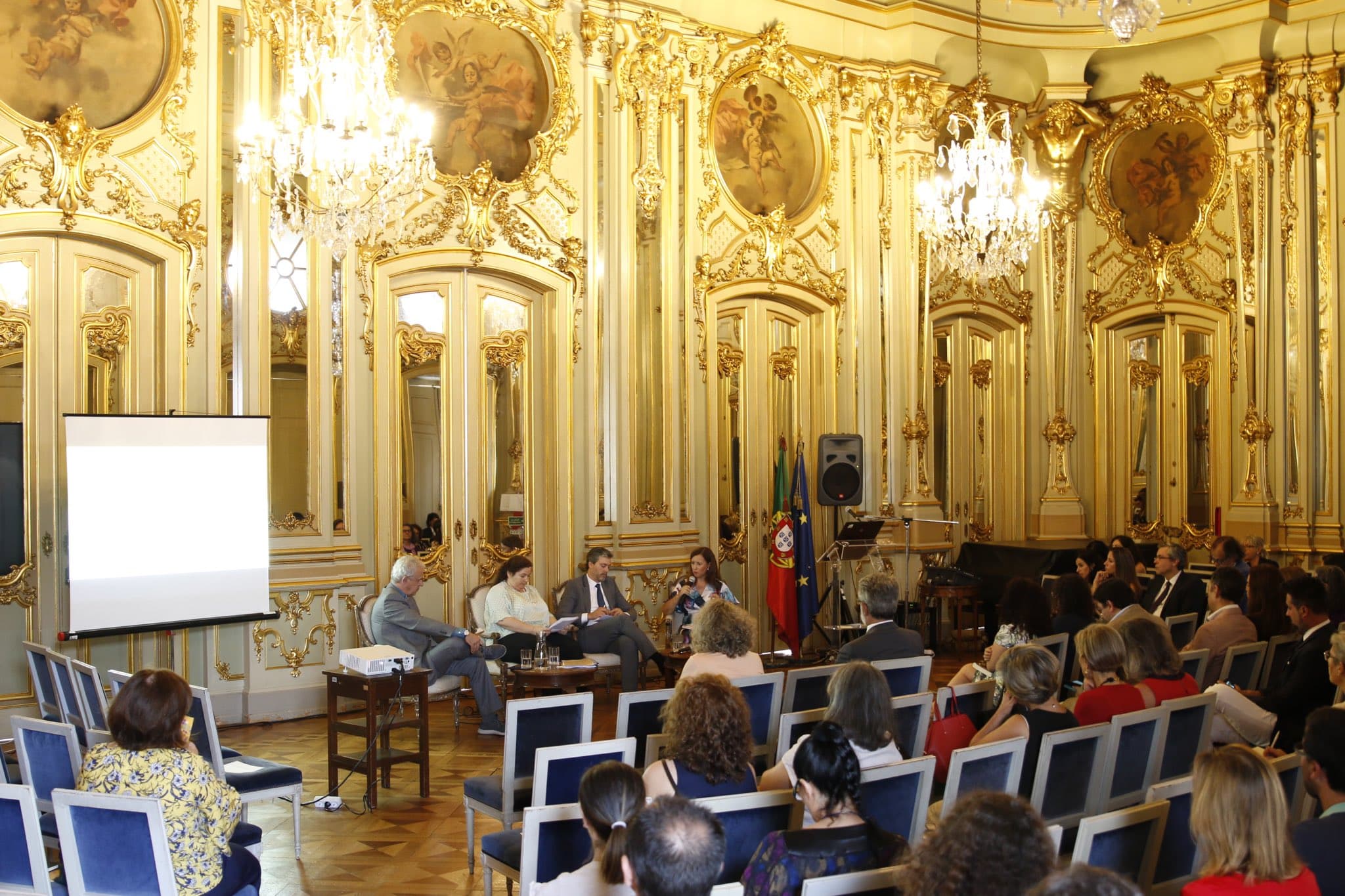 Secretária de Estado da Administração e do Emprego Público, Fátima Fonseca, nas Conferências Abertas sobre Inovação, Lisboa, 22 julho 2019