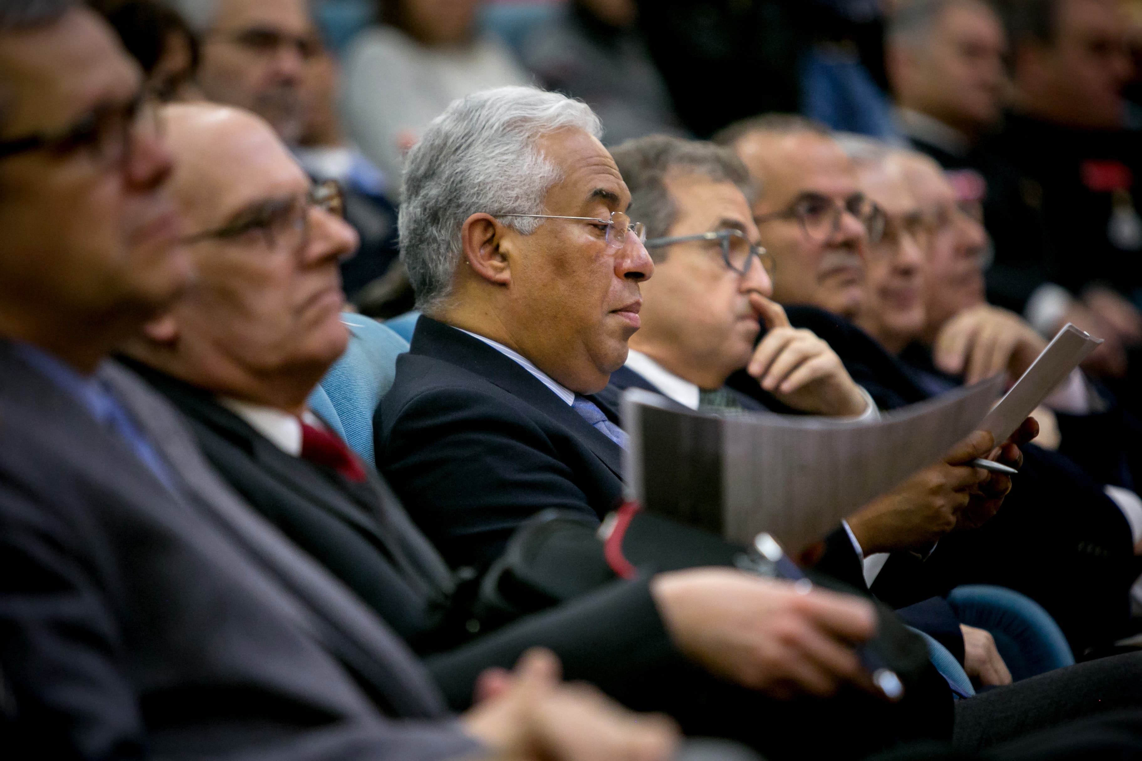 Primeiro-Ministro António Costa na sessão de abertura da conferência «Descentralização - entre o bom senso e o consenso», Vila Real, 10 março 2018 (Foto: Paulo Vaz Henriques)