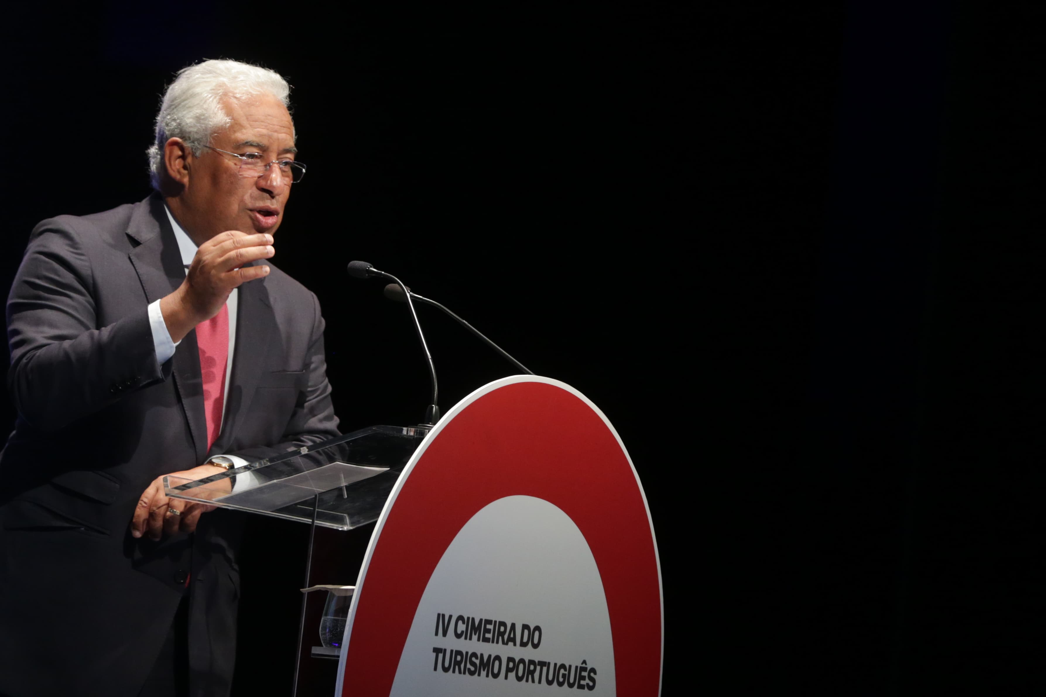 Primeiro-Ministro António Costa discursa na Cimeira do Turismo Português, Lisboa, 27 setembro 2018 (foto: Tiago Petinga/Lusa)