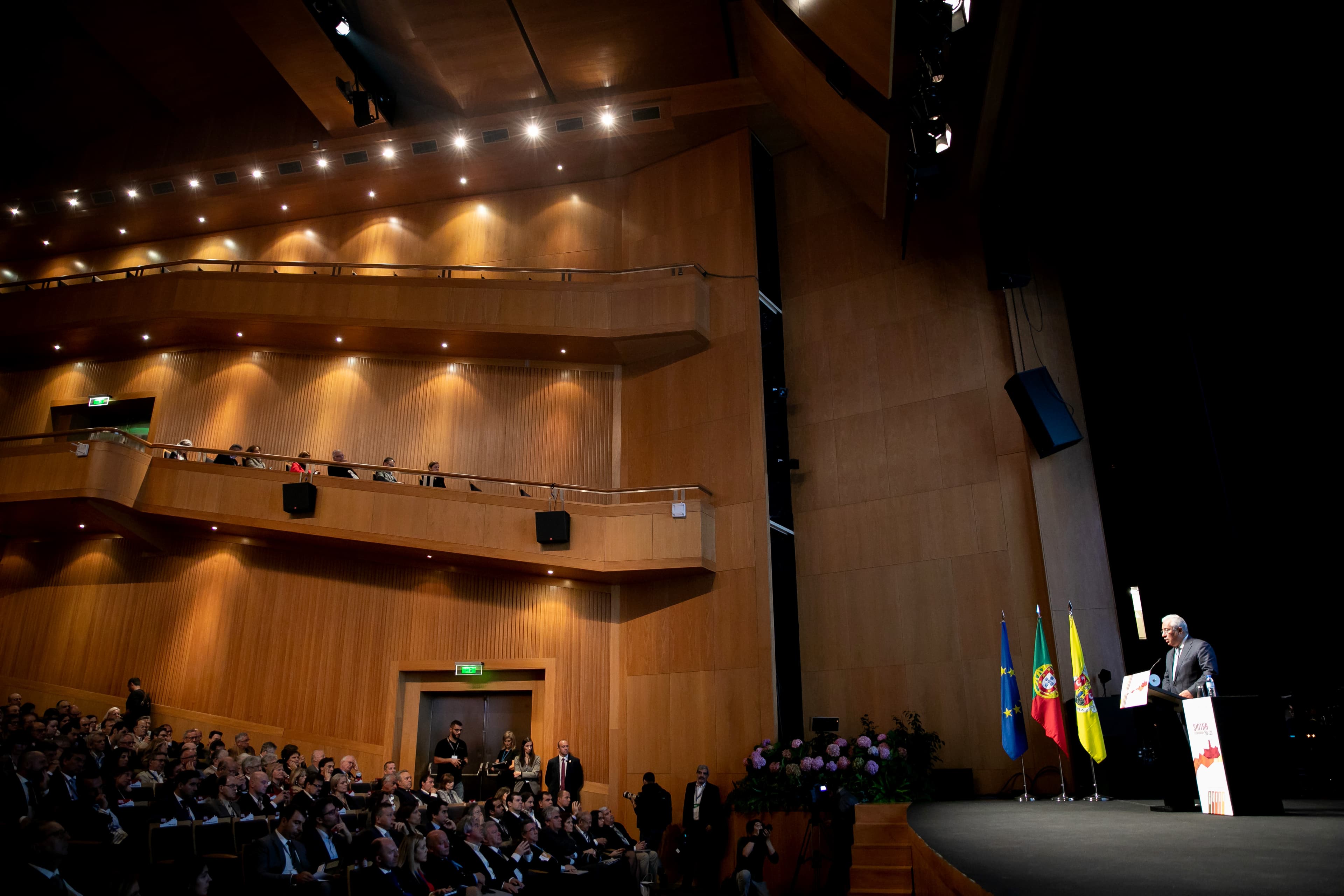 Primeiro-Ministro António Costa na abertura do Congresso Sintra Economia 20/30, Sintra, 26 outubro 2018 (foto: Paulo Vaz Henriques)