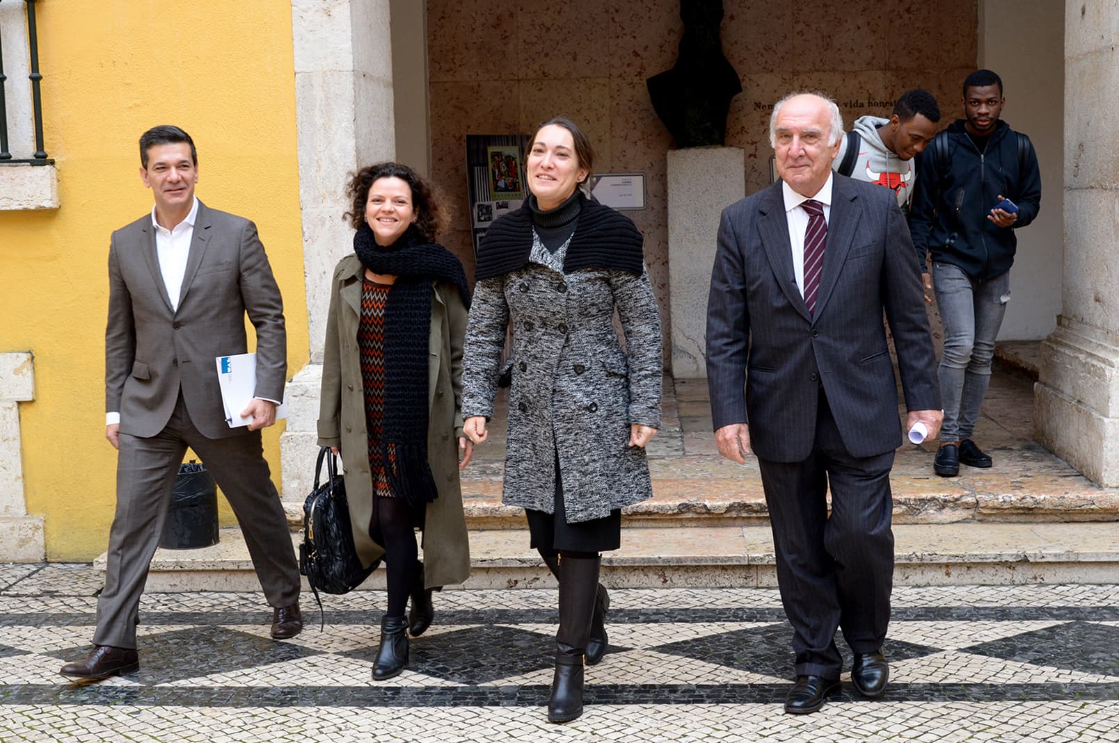 Secretária de Estado da Defesa Nacional, Ana Santos Pinto, na abertura da Conferência da Universidade Autónoma de Lisboa, 29 novembro 2018