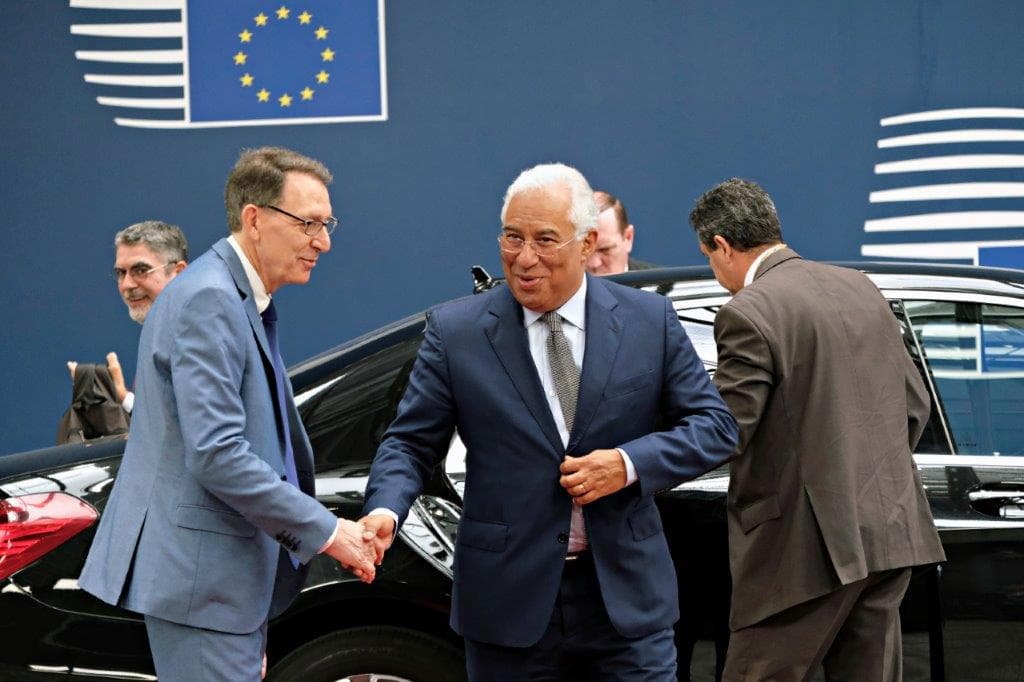 Primeiro-Ministro António Costa à chegada para o Conselho Europeu, Bruxelas, 20 junho 2019 (Foto: União Europeia)