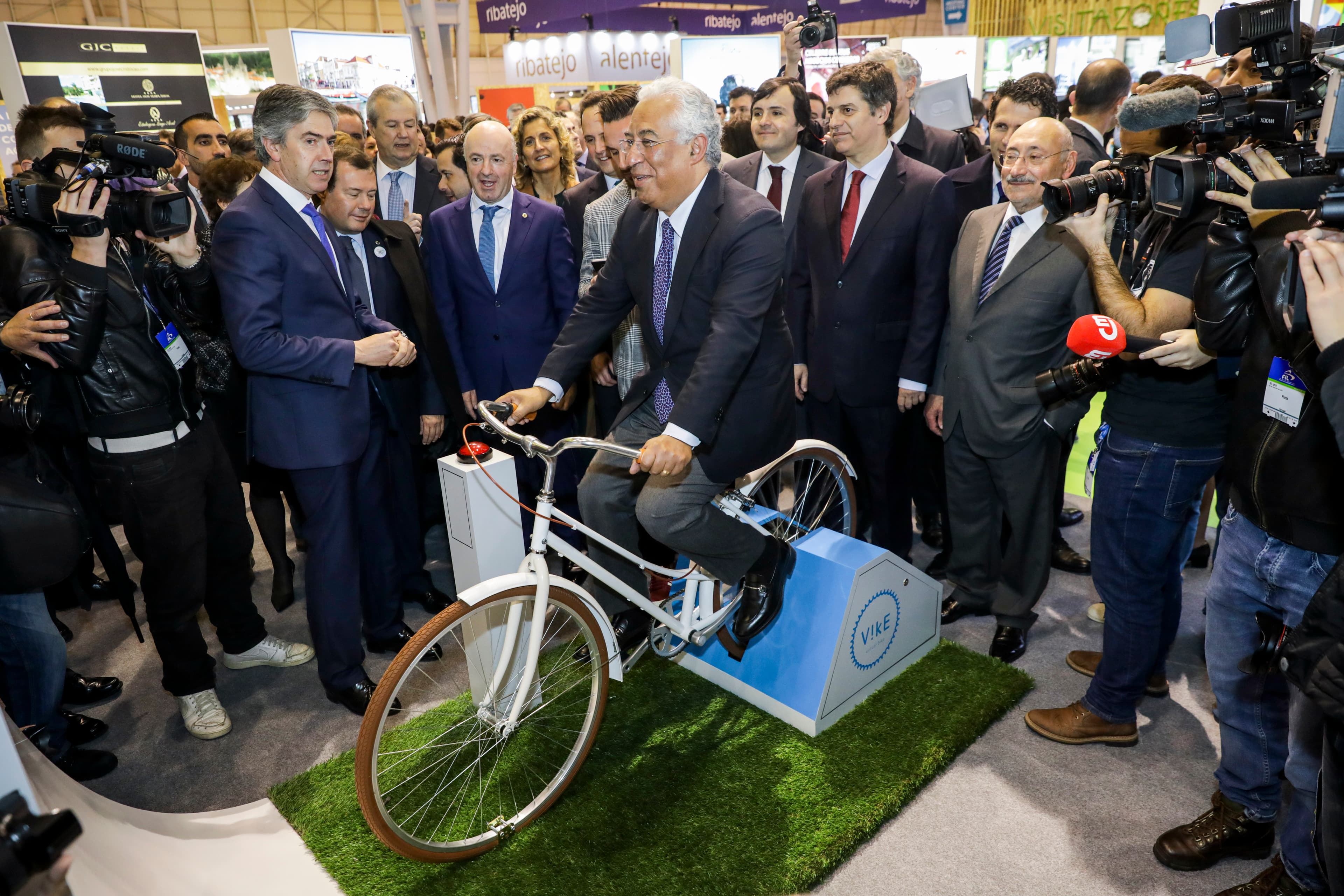 Primeiro-Ministro António Costa na Bolsa de Turismo de Lisboa, 28 fevereiro 2018 (Foto: José Sena Goulão/Lusa)