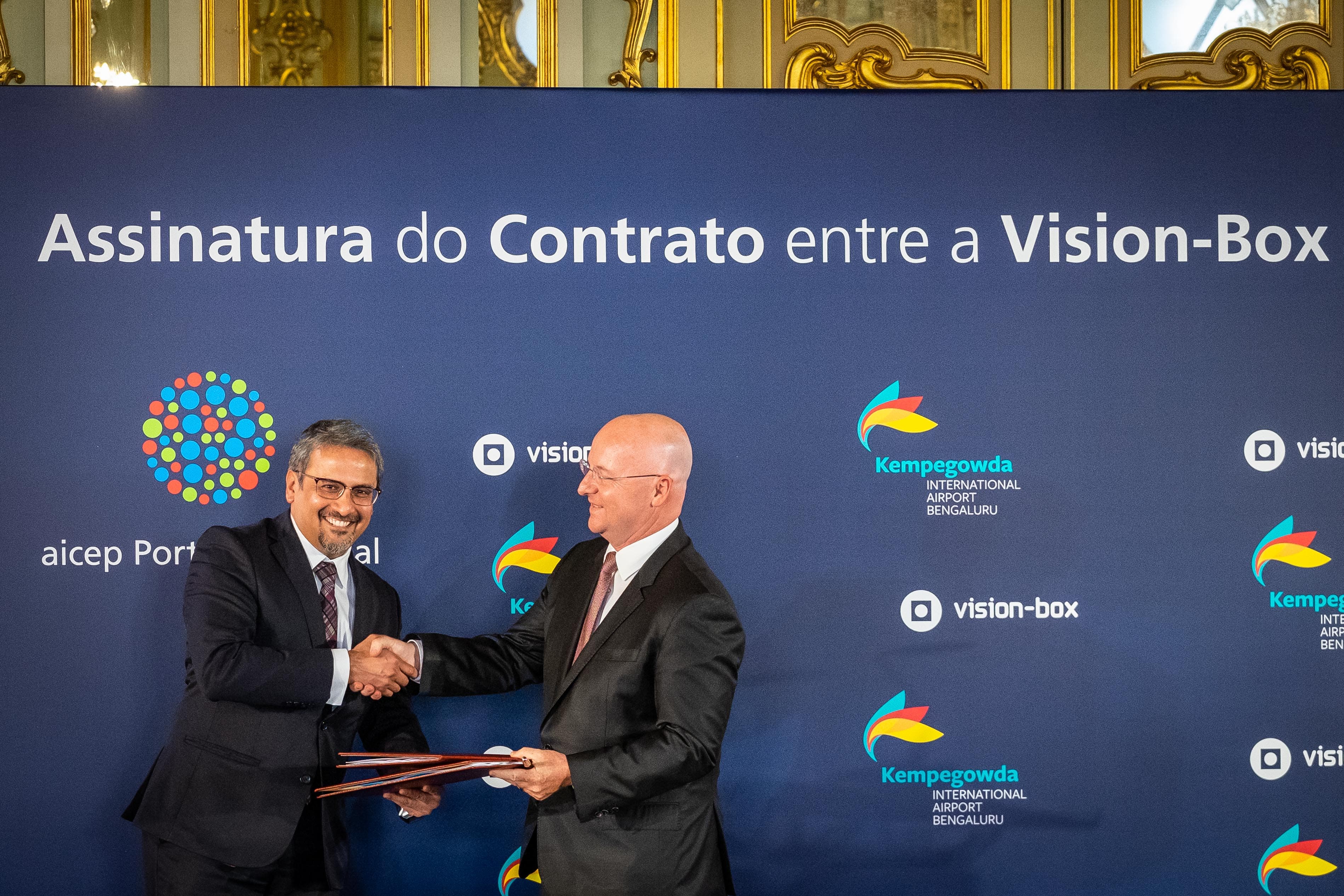 Assinatura do contrato entre a Vision-Box e o Aeroporto de Bangalore, Lisboa, 5 setembro 2018 (Foto: Clara Azevedo)