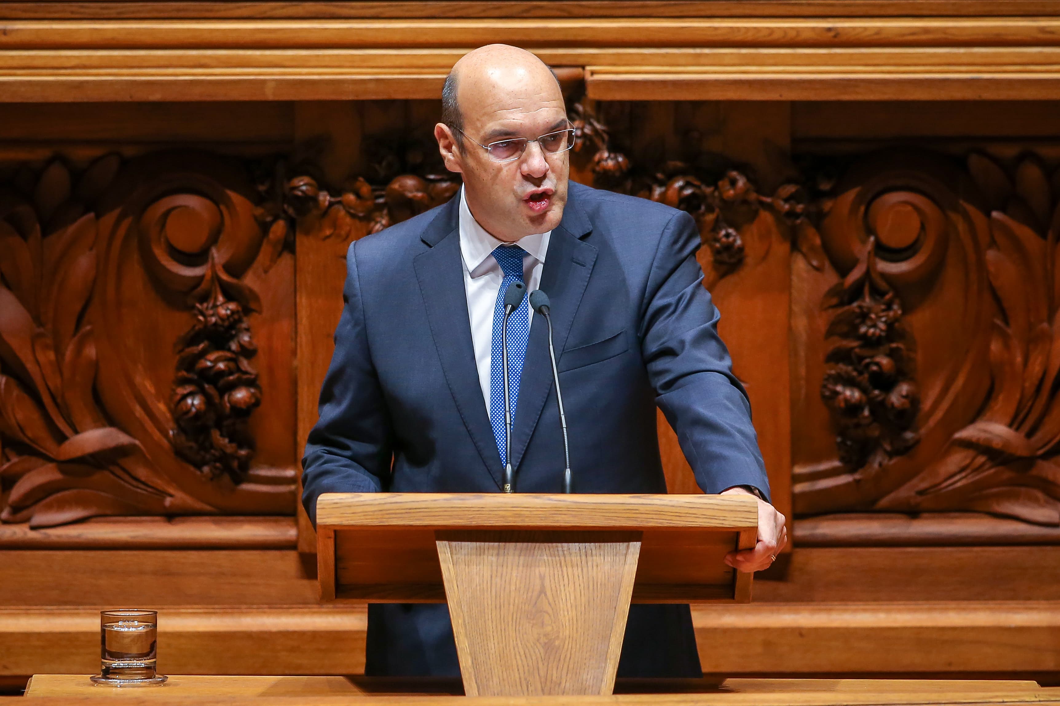 Ministro Adjunto e da Economia, Pedro Siza Vieira, no debate da proposta de Orçamento do Estado para 2019, Assembleia da República, 30 outubro 2018 (Foto: José Sena Goulão/Lusa)