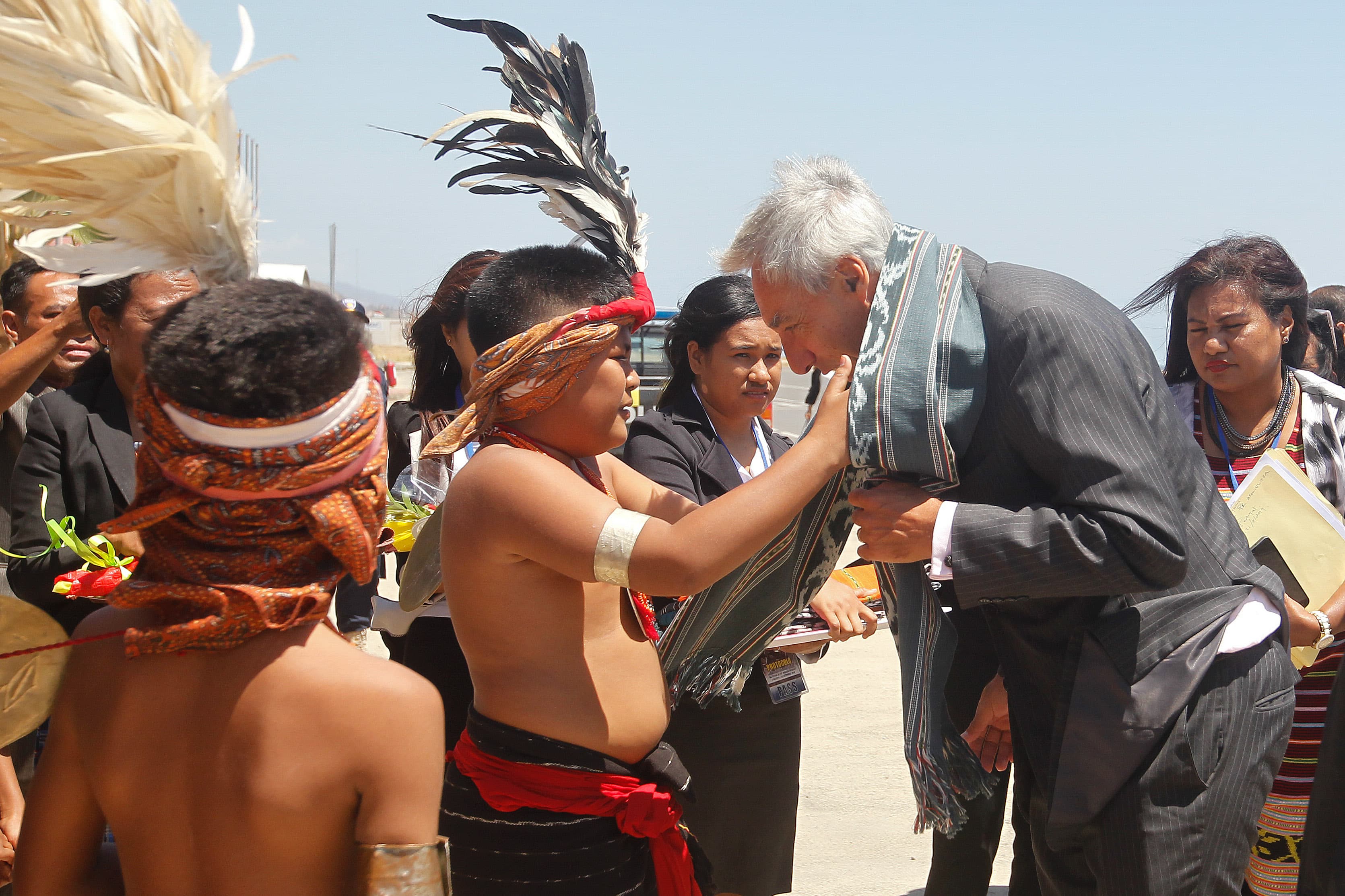 Ministro da Defesa Nacional, João Gomes Cravinho, em visita oficial a Timor-Leste, 29 agosto 2019 (Foto: Lírio Fonseca/Lusa)