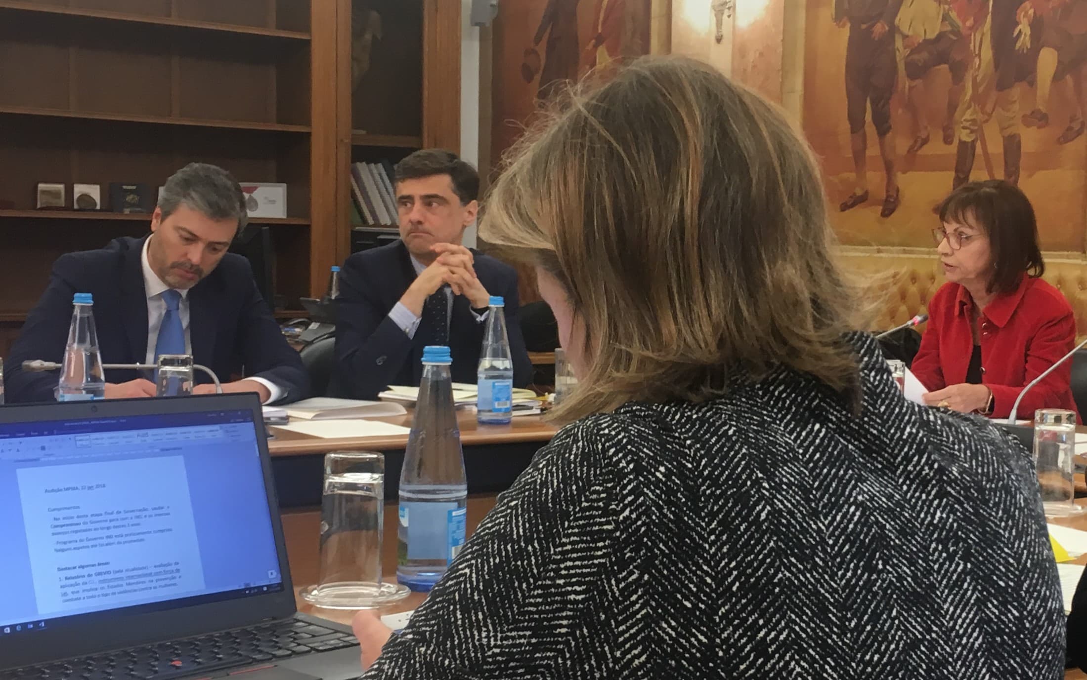 Ministra da Presidência e da Modernização Administrativa, Maria Manuel Leitão Marques, na Comissão de Assuntos Constitucionais, Direitos, Liberdades e Garantias, Lisboa, 22 janeiro 2019