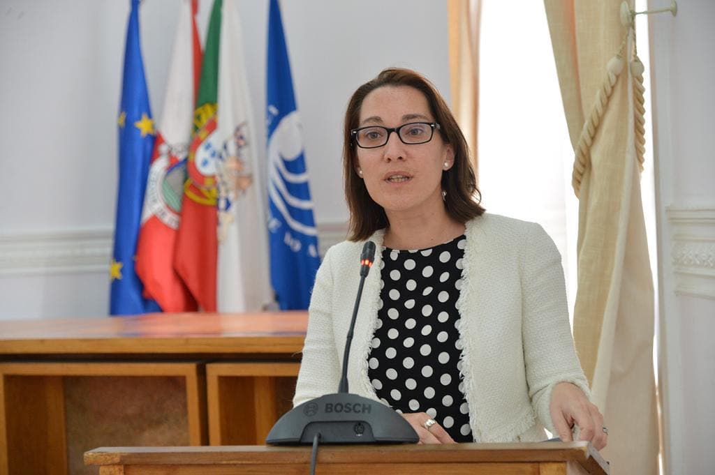 Secretária de Estado da Defesa Nacional, Ana Santos Pinto, na abertura do Curso Intensivo de Segurança e Defesa, Faro, 31 março 2019