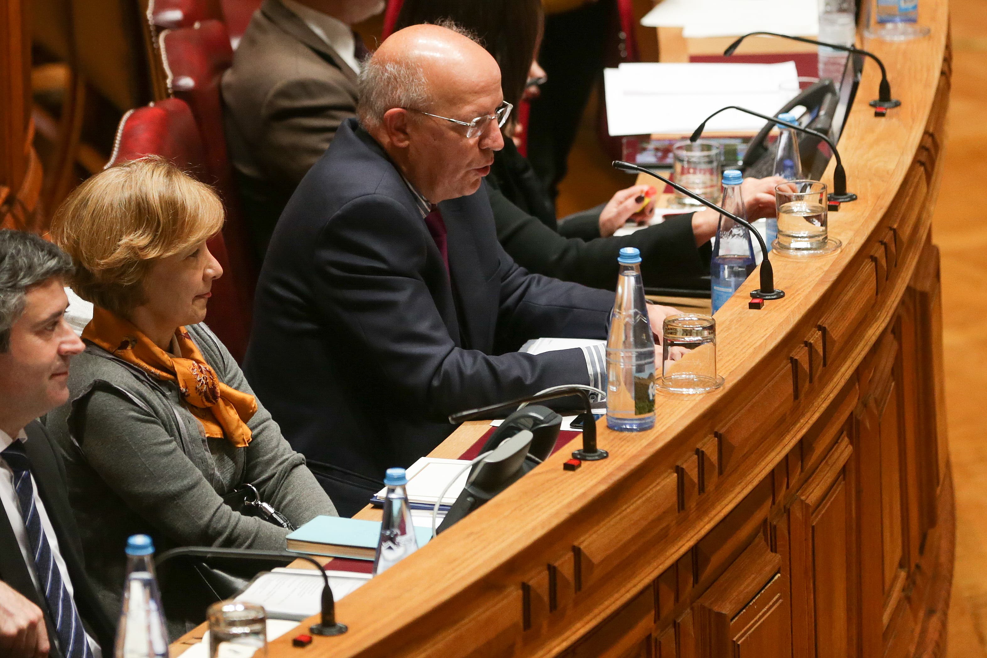 Ministros dos Negócios Estrangeiros, Augusto Santos Silva, na discussão na especialidade do Orçamento do Estado para 2018, Assembleia da República, 15 novembro 2017 (Foto: Tiago Petinga/Lusa)