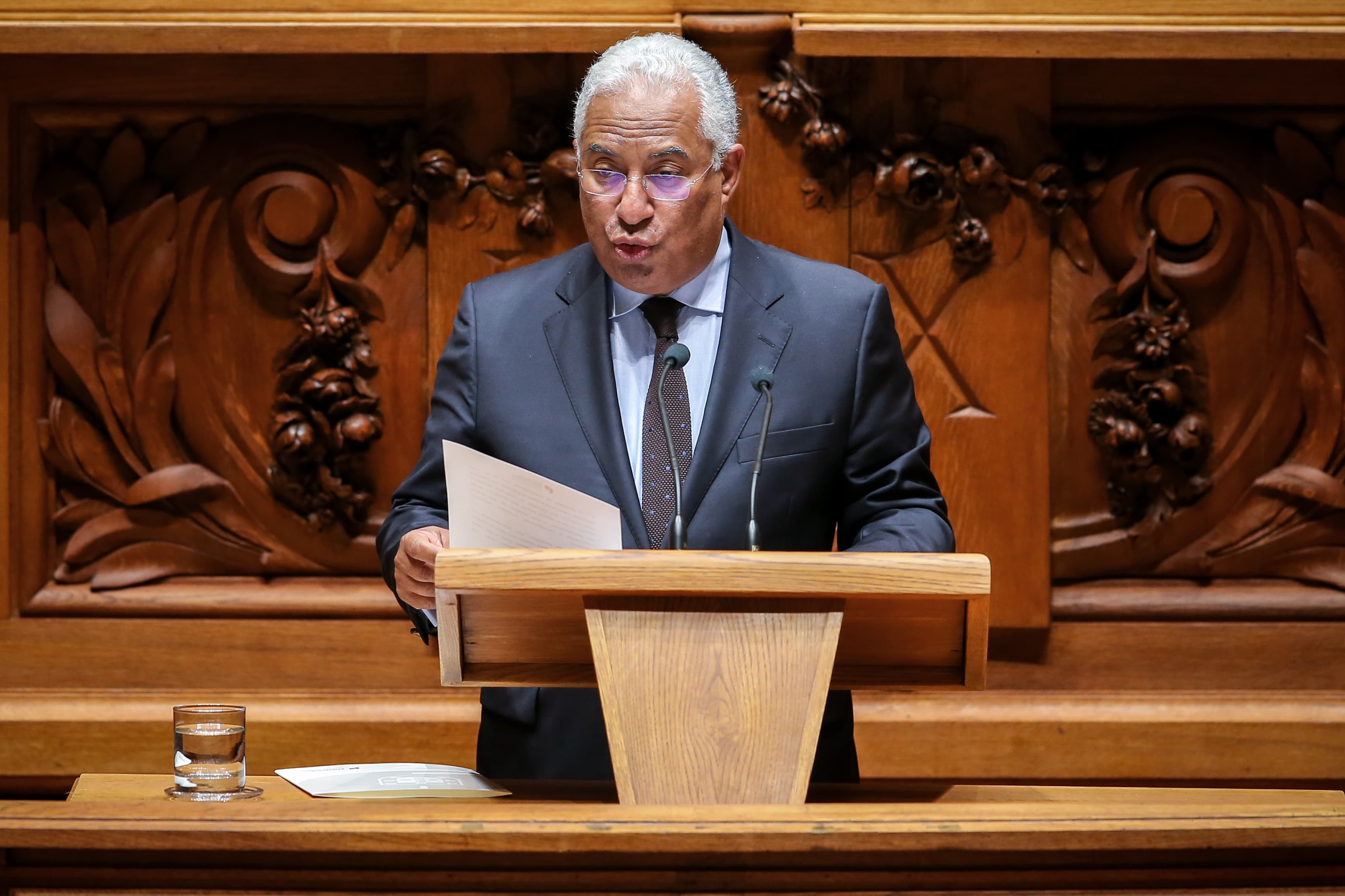 Primeiro-Ministro António Costa do debate quinzenal, Assembleia da República, 20 junho 2018 (Foto: José Sena Goulão/Lusa)