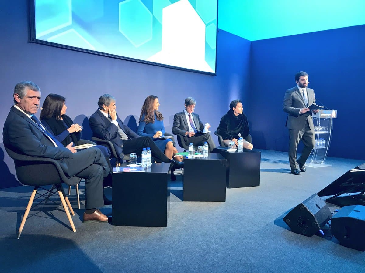 Ministro da Educação, Tiago Brandão Rodrigues, na conferência nacional sobre o Perfil dos Alunos à Saída da Escolaridade Obrigatória, Lisboa, 15 janeiro 2018