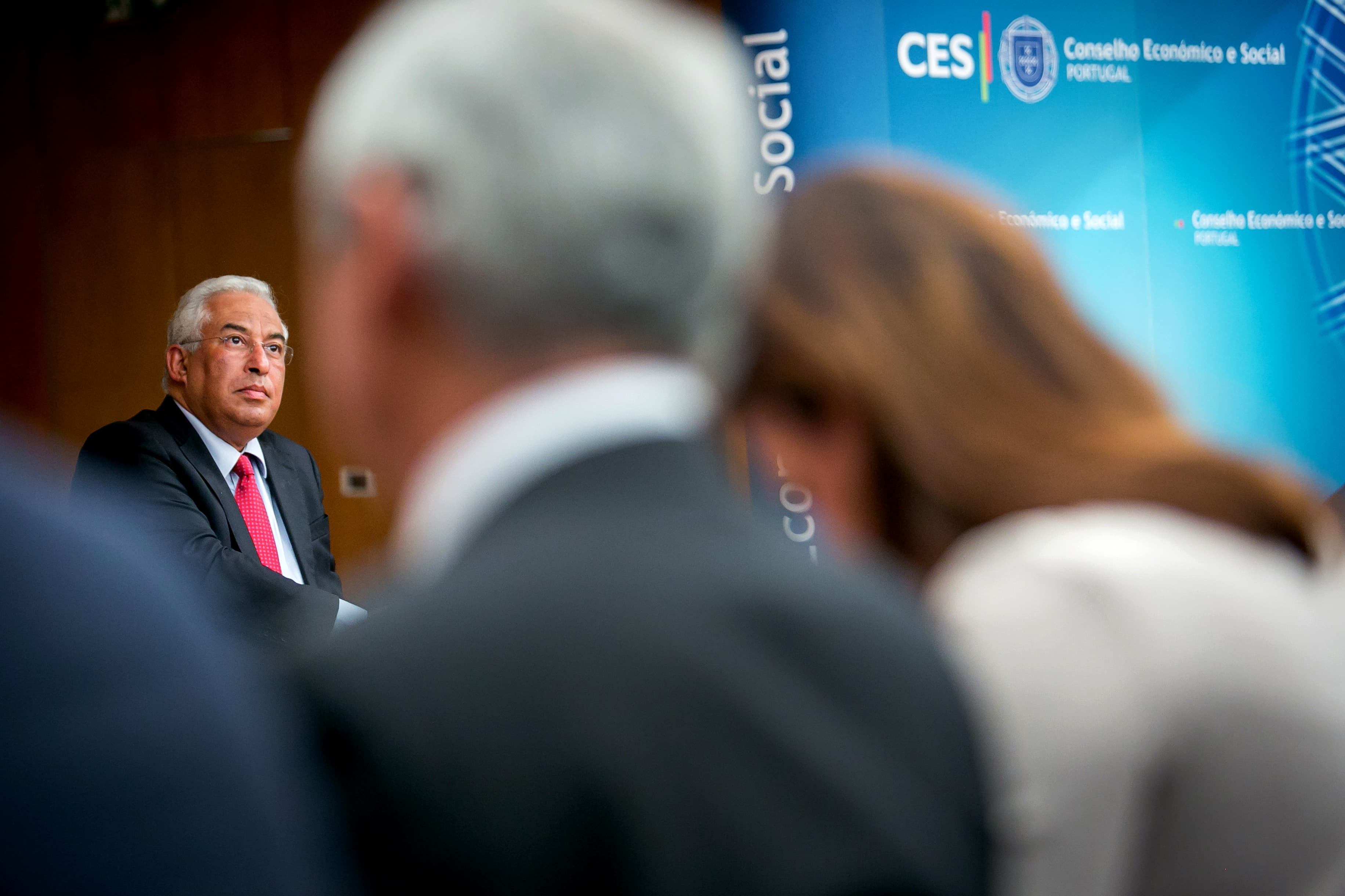 Primeiro-Ministro António Costa na conferência «O Futuro da UE: Orçamento da União e Portugal», Lisboa, 9 fevereiro 2018 (Foto: Paulo Vaz Henriques)