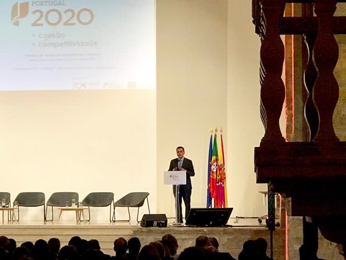 Ministro do Planeamento e das Infraestruturas, Pedro Marques, no seminário Reforço do Apoio ao Investimento Territorial, Coimbra, 11 dezembro 2018
