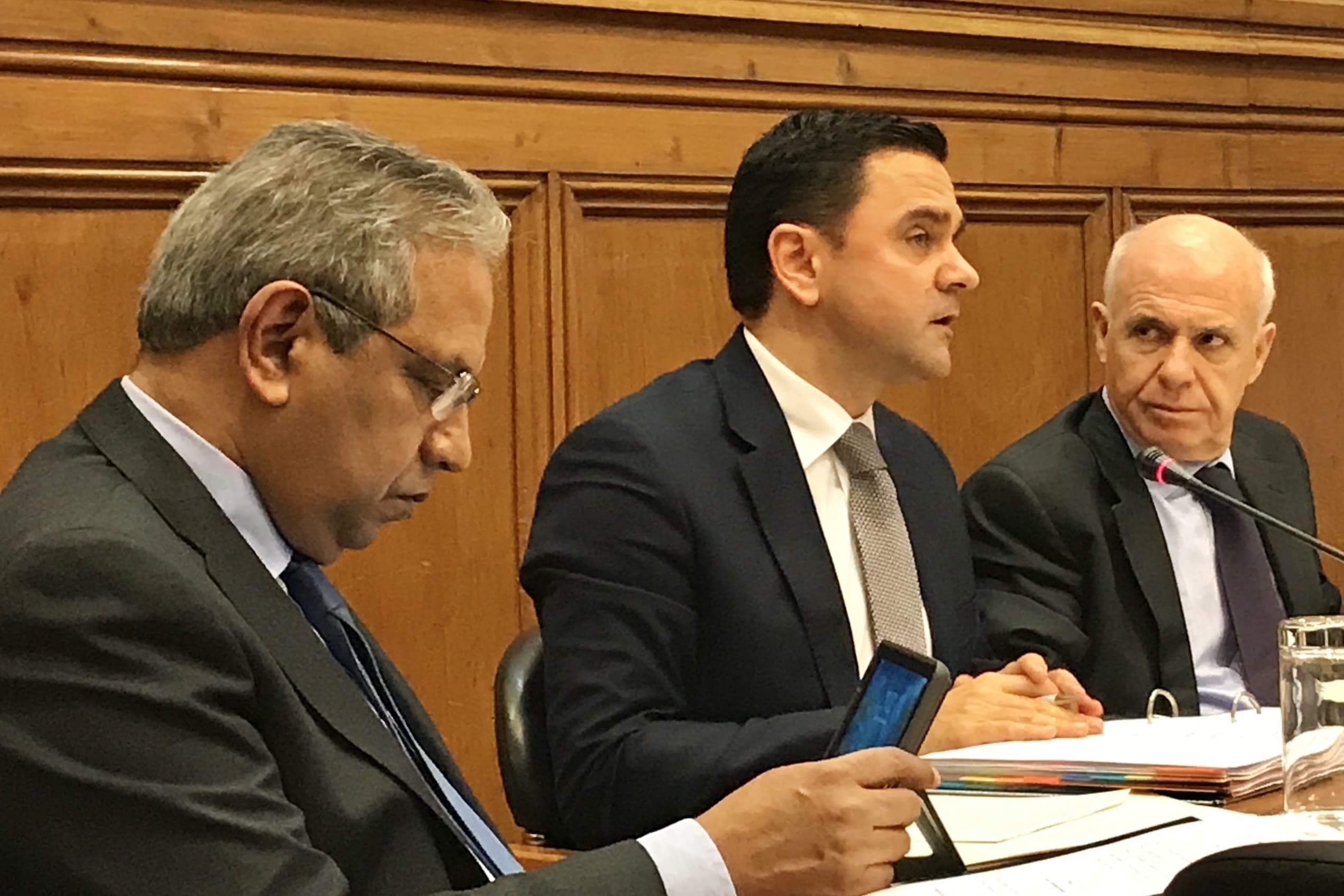 Ministro do Planeamento e Infraestruturas, Pedro Marques, na audição da Comissão de Agricultura e Mar, Assembleia da República, 30 janeiro 2019