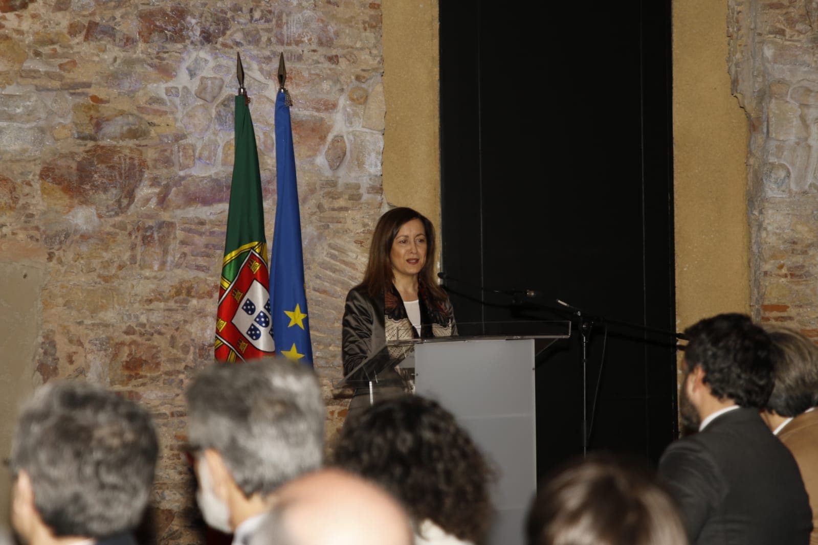 Secretária de Estado da Administração e do Emprego Público, Maria de Fátima Fonseca, na apresentação do Programa de Capacitação em Segurança e Saúde no trabalho para a Administração Pública, Lisboa, 7 março 2019