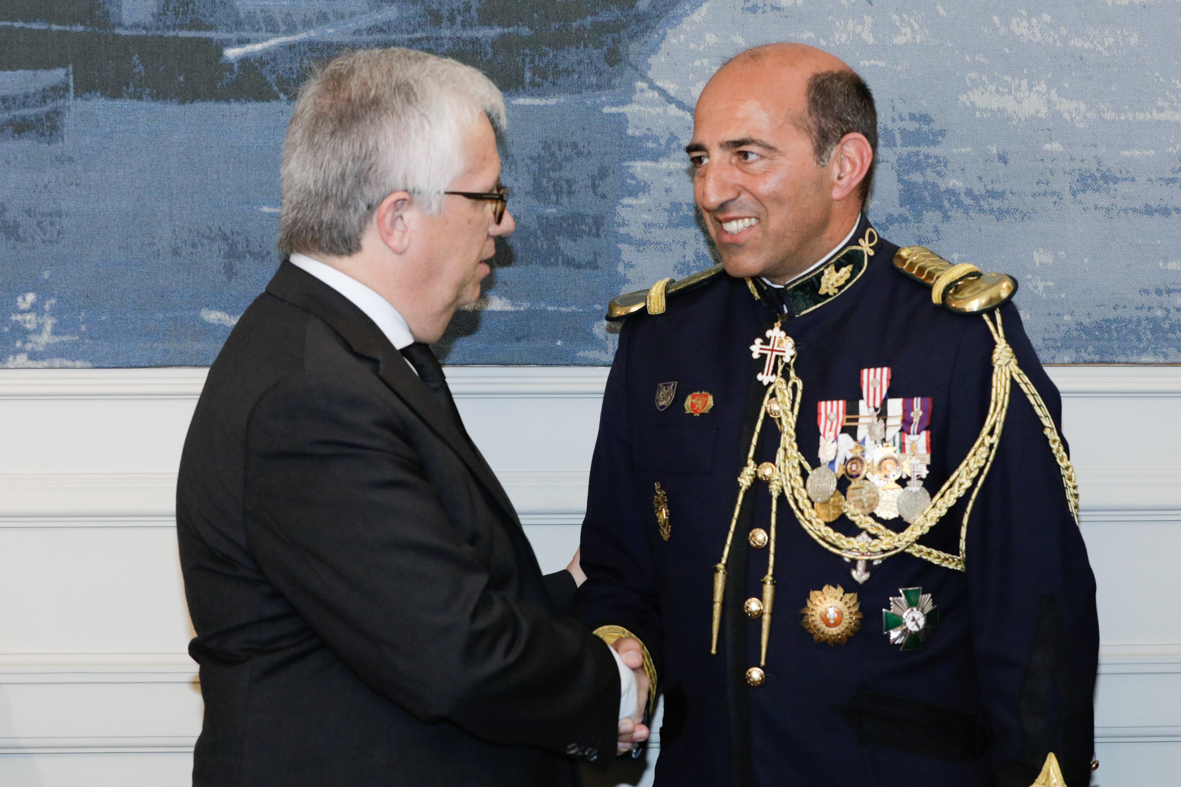 Ministro da Administração Interna, Eduardo Cabrita, durante a cerimónia de tomada de posse do novo comandante-geral da GNR, o General Botelho Miguel, Lisboa, 4 junho 2018 (Foto: António Cotrim/Lusa)