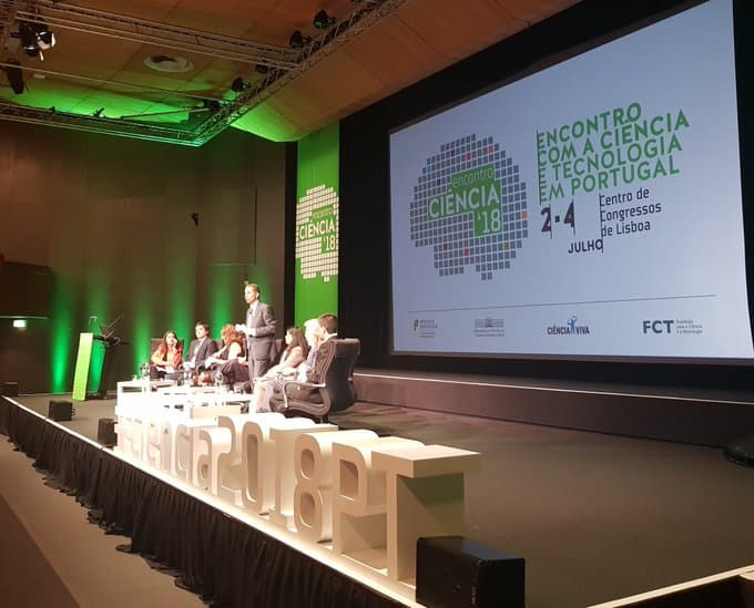Ministro da Ciência, Tecnologia e Ensino Superior, Manuel Heitor, na sessão de abertura do Encontro Ciência 2018, Lisboa, 2 julho 2018