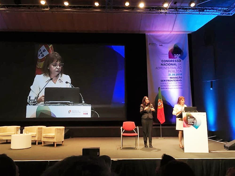 Ministra da Presidência e da Modernização Administrativa, Maria Manuel Leitão Marques, discursa no Congresso da Administração Pública, Lisboa, 31 outubro 2018