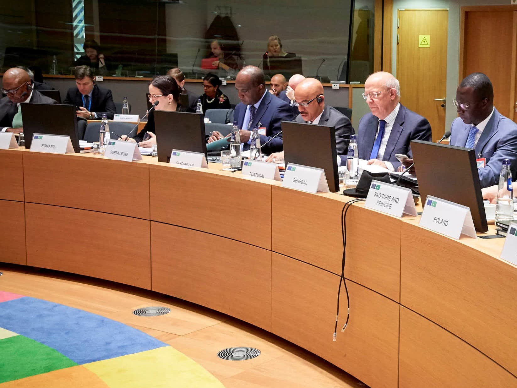 Ministro dos Negócios Estrangeiros, Santos Silva, na reunião ministerial entre a União Europeia e a União Africana, Bruxelas, 21-22 janeiro 2019 (foto: União Europeia)