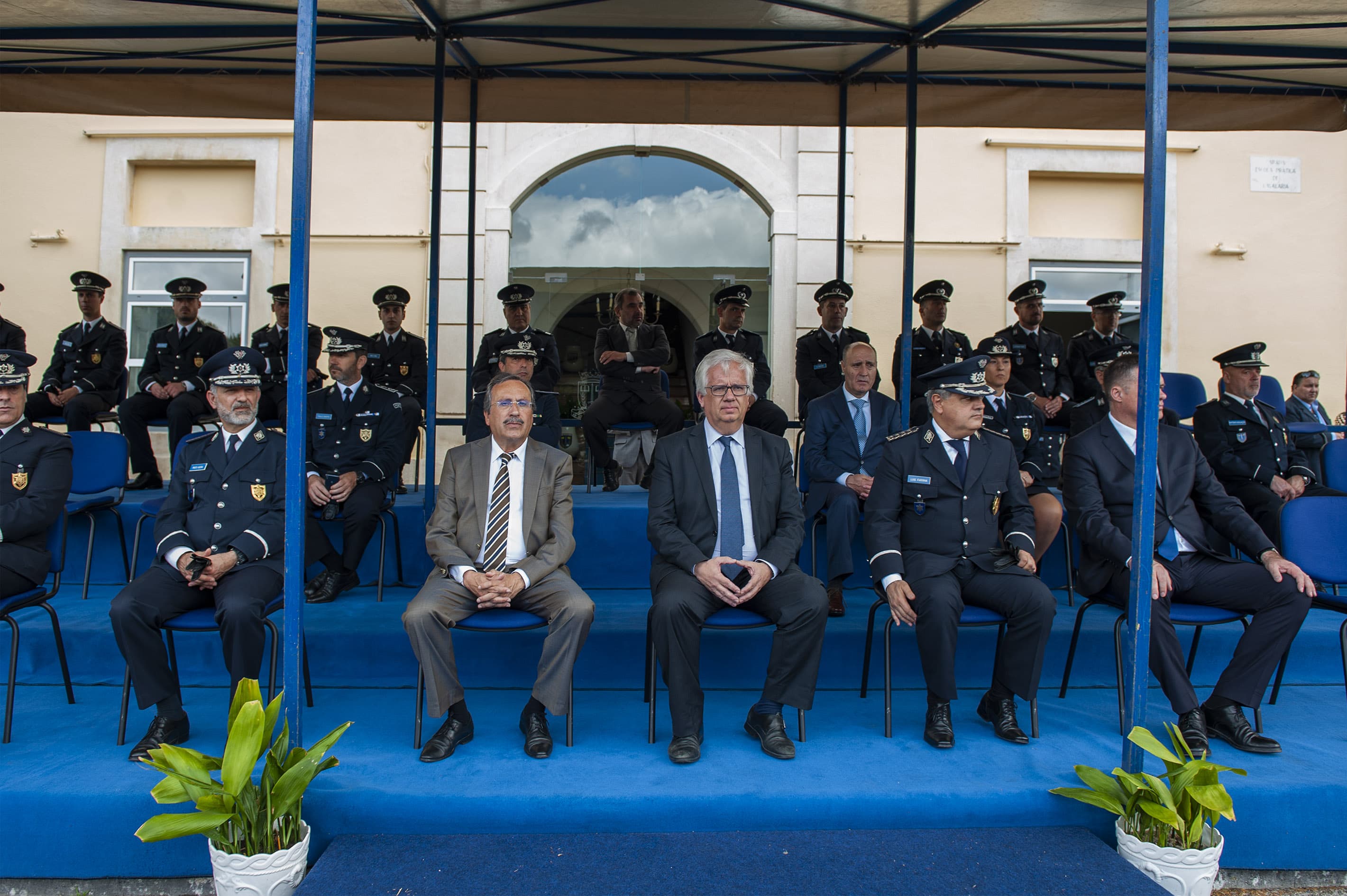 Ministro da Administração Interna, Eduardo Cabrita, na abertura do 15.º Curso de Formação da PSP, Torres Vedras, 19 junho 2019 (Foto: João Bica)