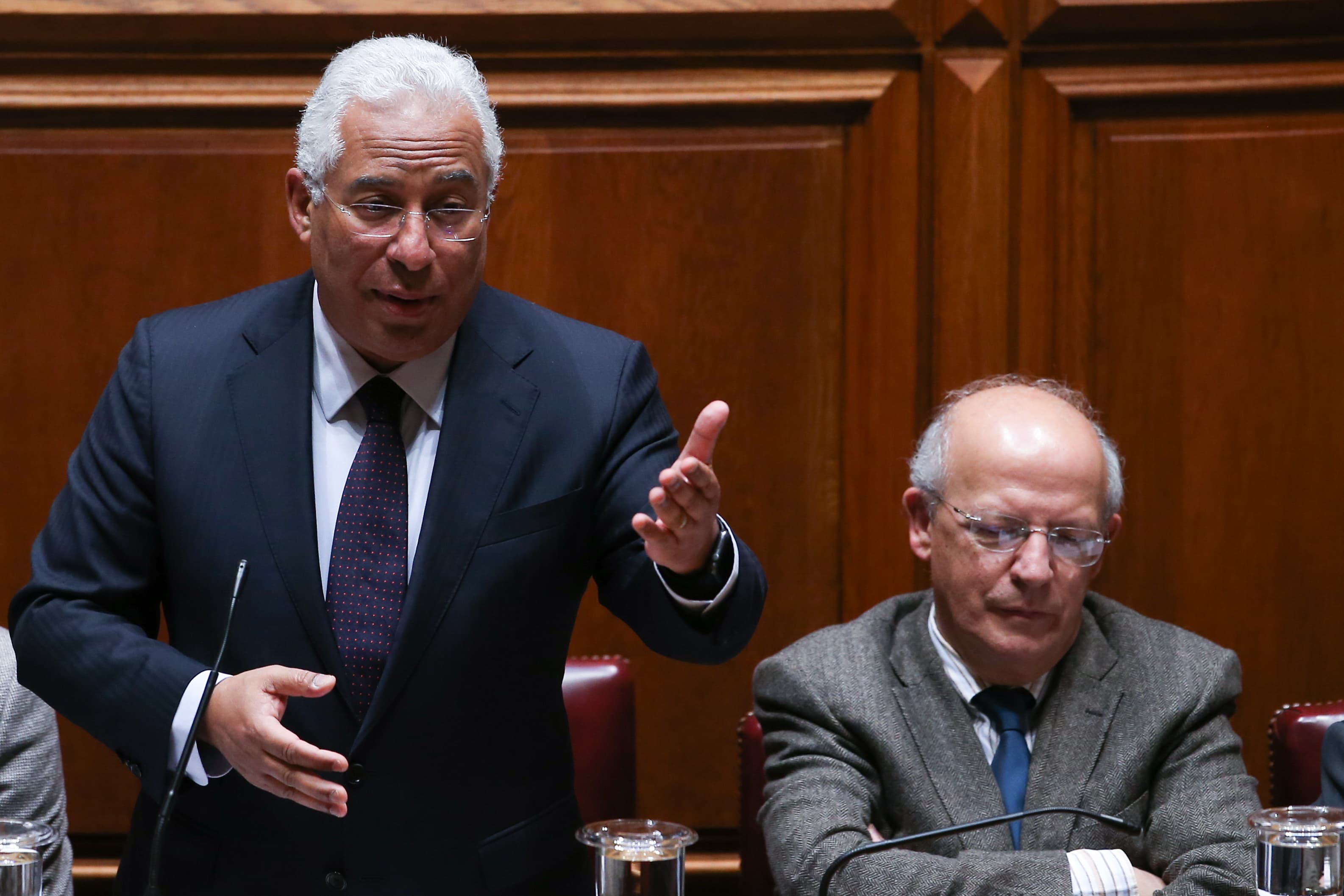 Primeiro-Ministro António Costa no debate quinzenal, Assembleia da República,1 fevereiro 2018 (Foto: António Cotrim/Lusa)