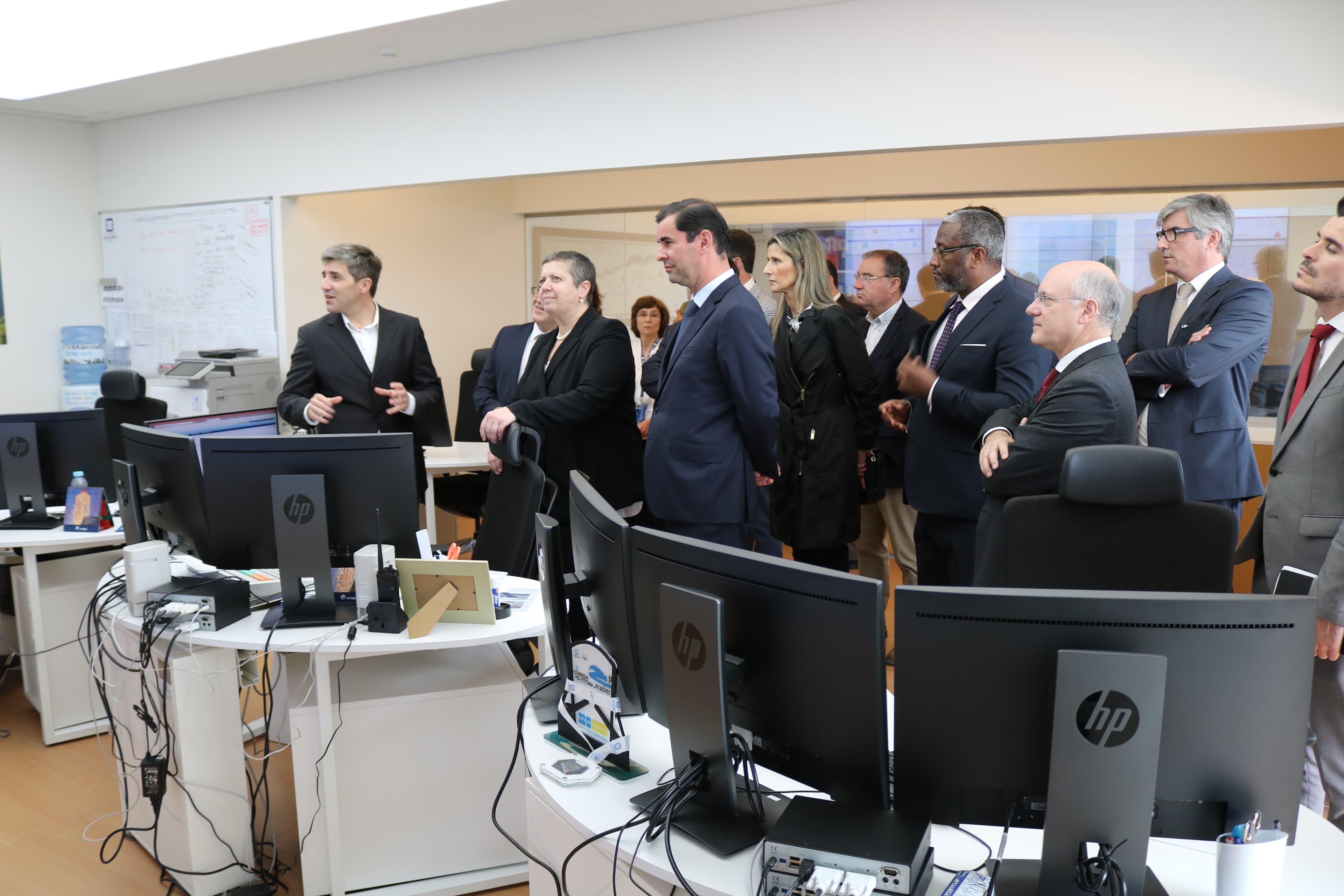 Ministra do Mar, Ana Paula Vitorino, inaugura centro de controlo da via navegável do Douro, Régua, 25 maio 2018