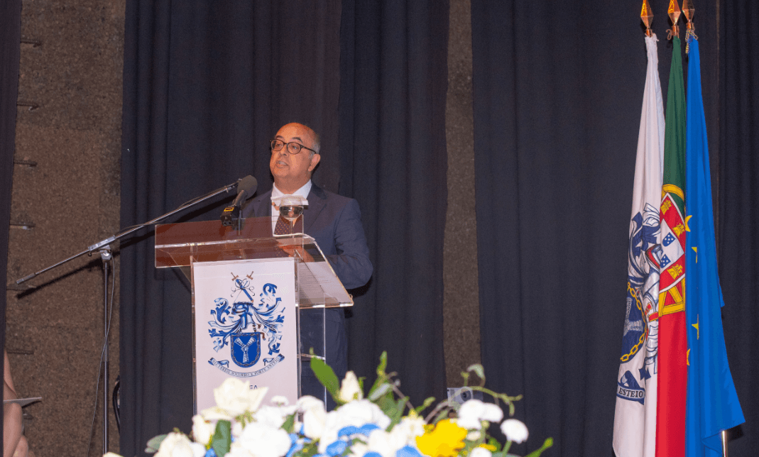 Ministro da Defesa Nacional, José Alberto Azeredo Lopes, na cerimónia comemorativa do dia do Instituto de Ação Social das Forças Armadas, Oeiras, 21 junho 2018
