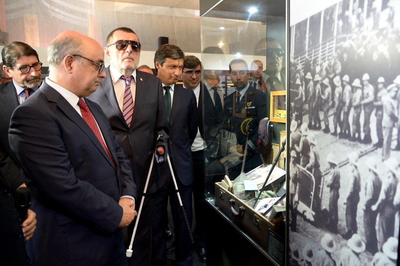 Ministro da Defesa Nacional, Azeredo Lopes, visita o Museu da Guerra Colonial, Famalicão, 9 julho 2018