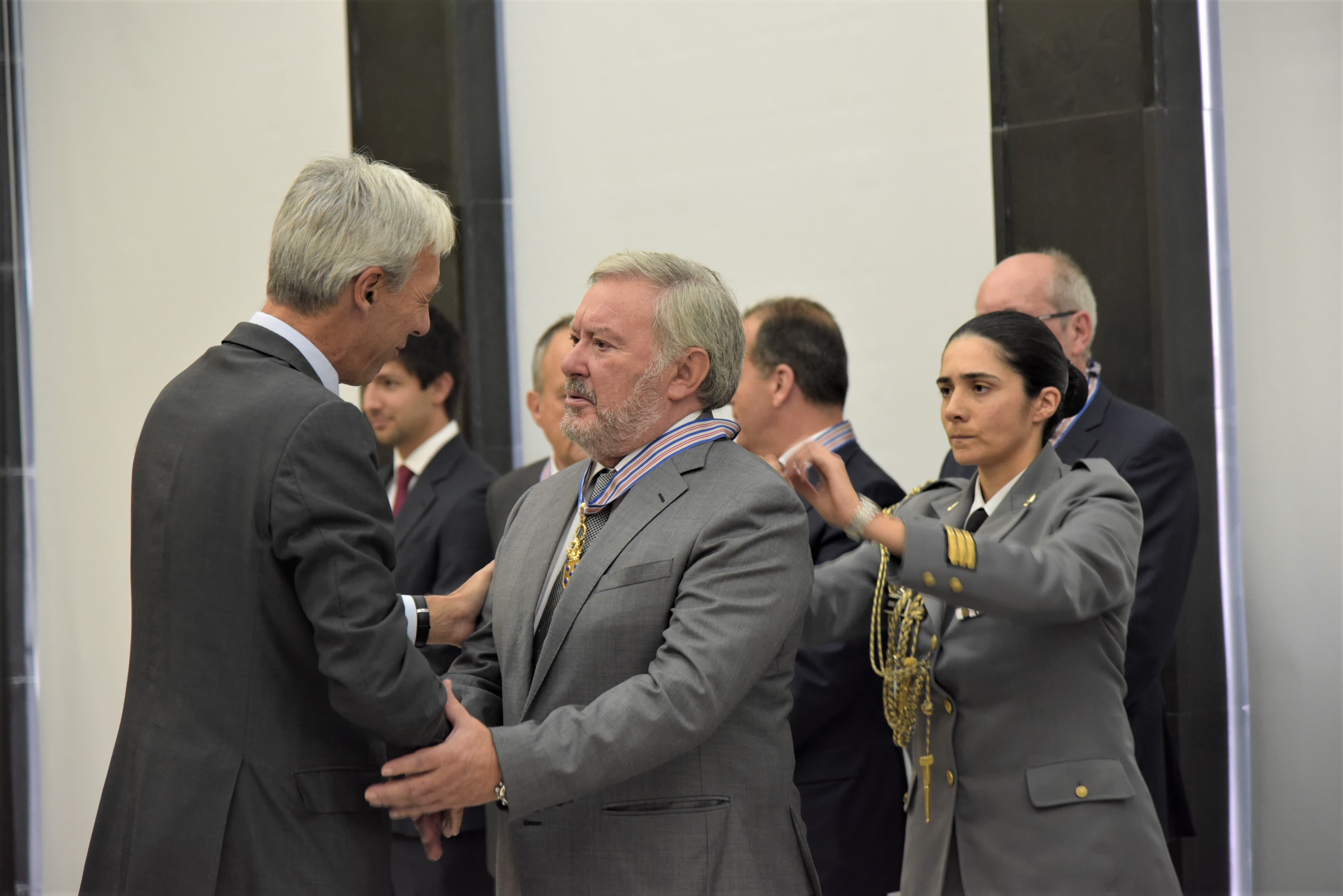 Ministro da Defesa Nacional, João Gomes Cravinho, na cerimónia de condecorações, Lisboa, 11 outubro 2019