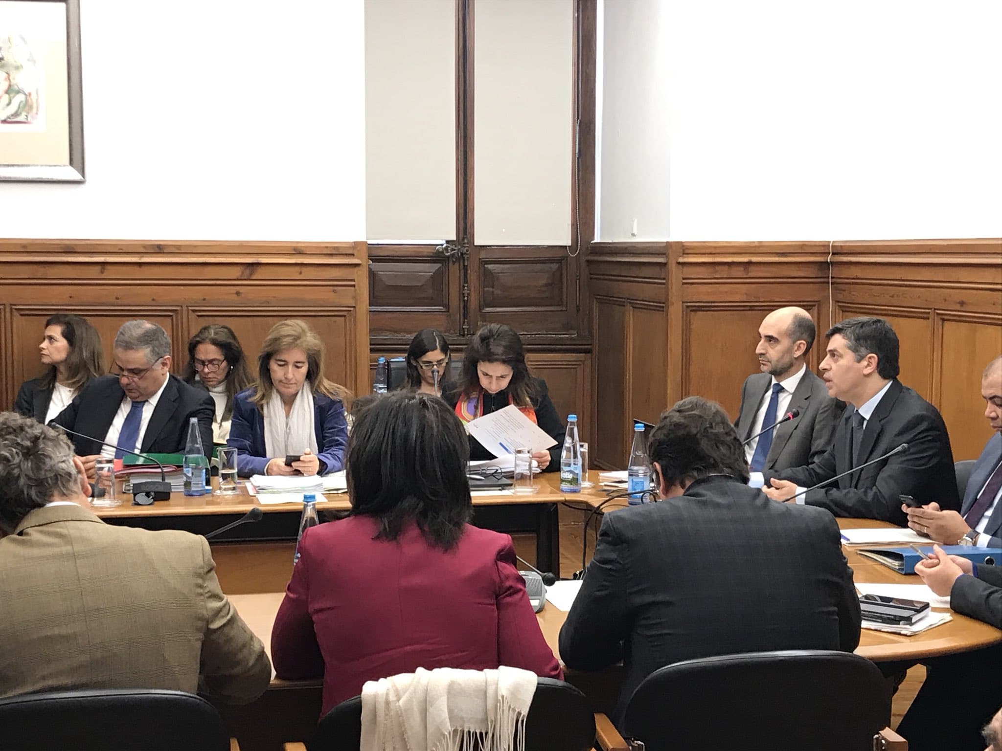Ministro da Economia, Manuel Caldeira Cabral, na audição da Comissão de Economia, Inovação e Obras Públicas, Assembleia da República, 16 janeiro 2018