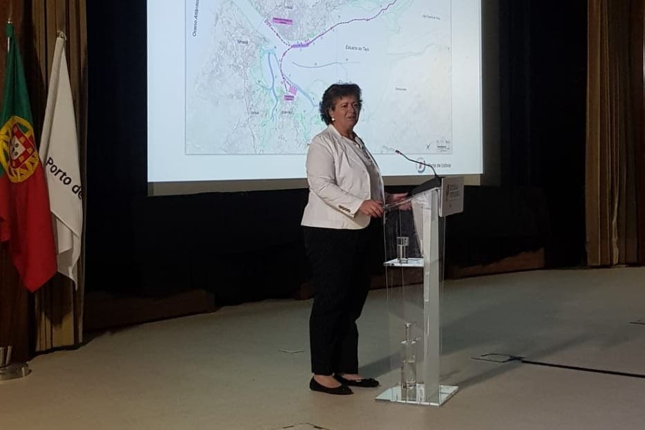 Ministra do Mar, Ana Paula Vitorino, na da apresentação do Estudo de Mercado, de Avaliação Económico-Financeira e de Operacionalização da Navegabilidade do Estuário do Tejo, Lisboa, 2 agosto 2019