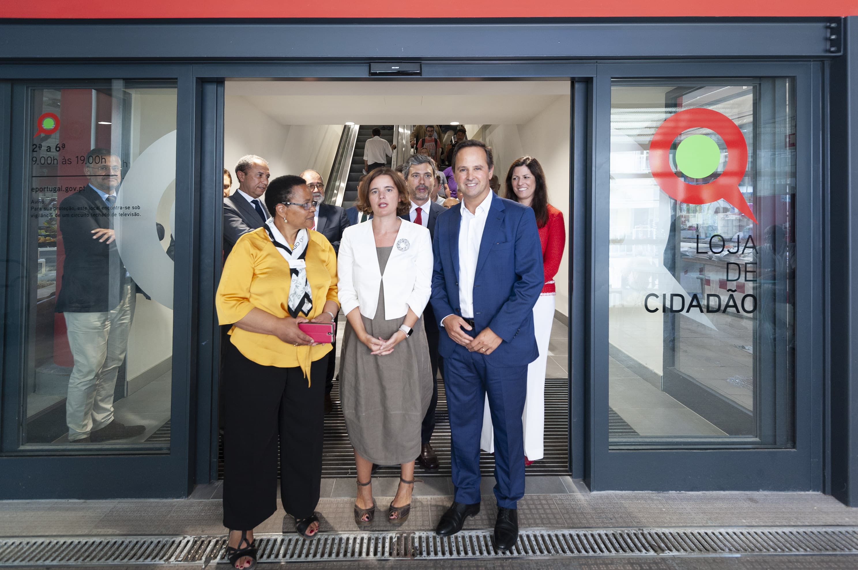 Ministra da Presidência e Modernização Administrativa, Mariana Vieira da Silva, visita Loja de Cidadão do Saldanha, Lisboa, 4 setembro 2019 (Foto: João Bica)