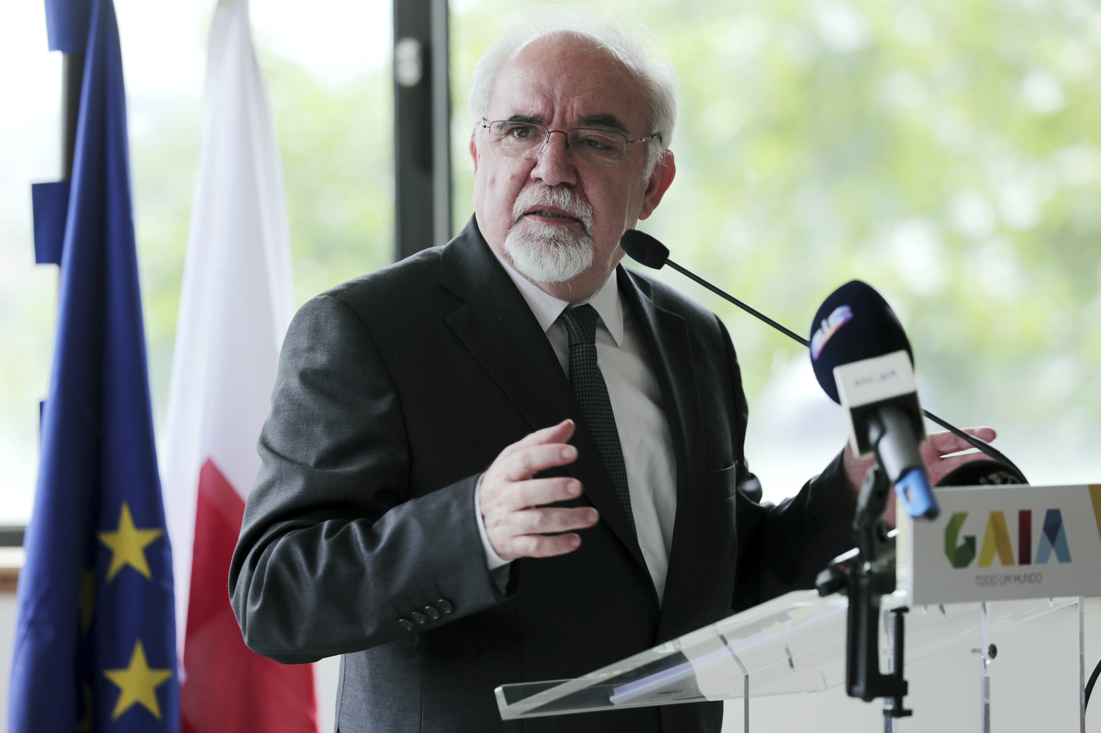 Ministro do Trabalho, Solidariedade e Segurança Social, José António Vieira da Silva, na inauguração do Complexo de Neurointervenção da Cruz Vermelha Portuguesa, Vila Nova de Gaia, 31 julho 2019 (Foto: Estela Silva/Lusa)