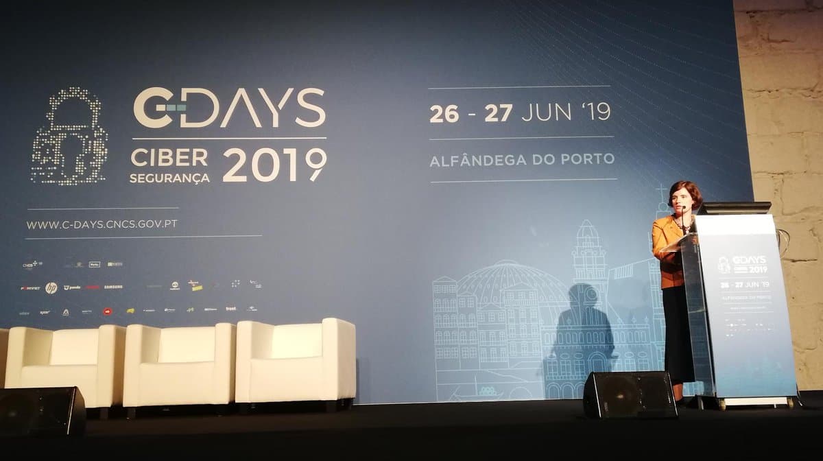 Ministra da Presidência e Modernização Administrativa, Mariana Vieira da Silva, na conferência anual da C-DAYS, Porto, 26 junho 2019 (DR)